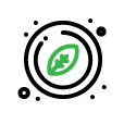 Green leaf icon