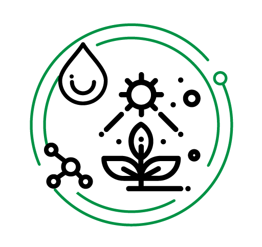 Close-up of a mechanical stopwatch with green outline and black background.