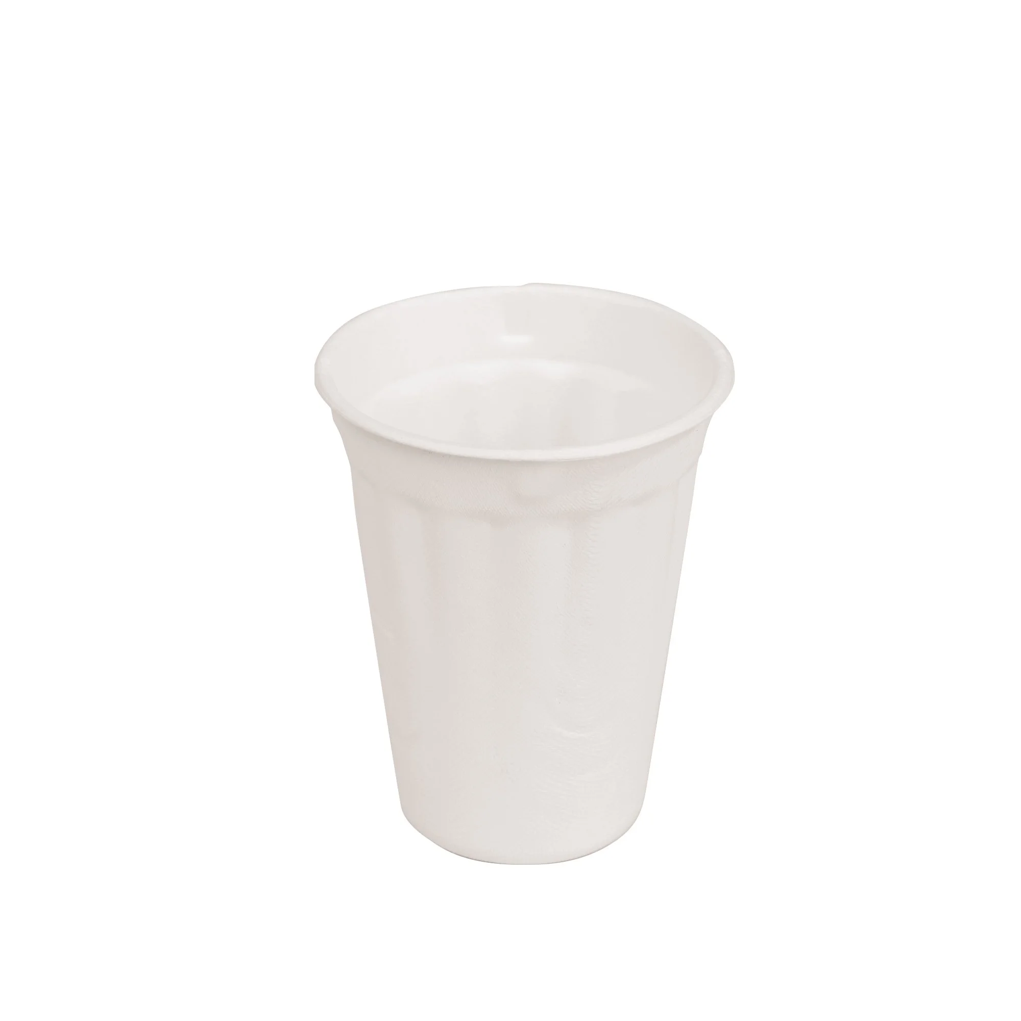10oz Cup Sugarcane Bagasse PFAS-Free Compostable Certified
