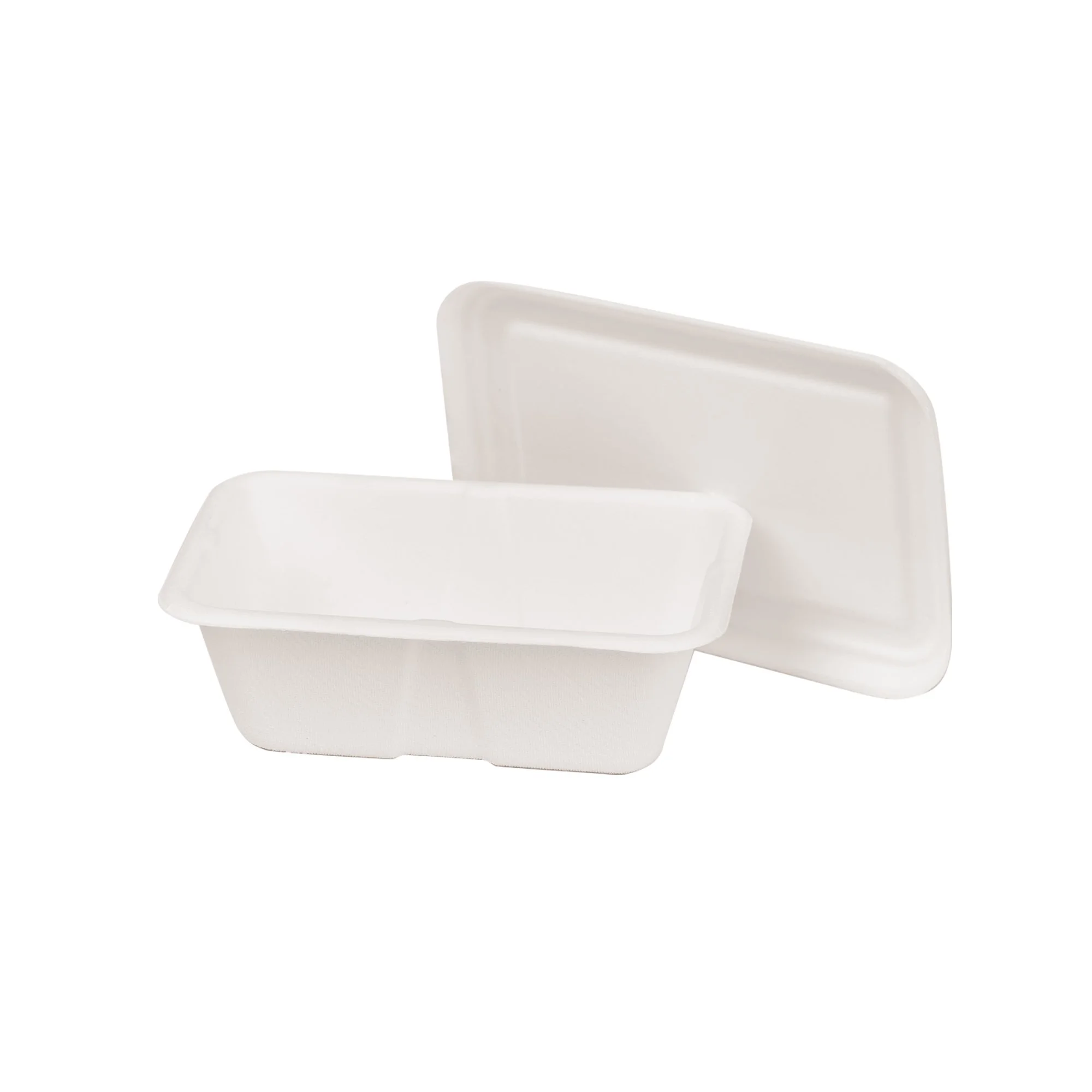 14oz 440ml Fiesta Container (Lid Available) Sugarcane Bagasse PFAS-Free Compostable Certified