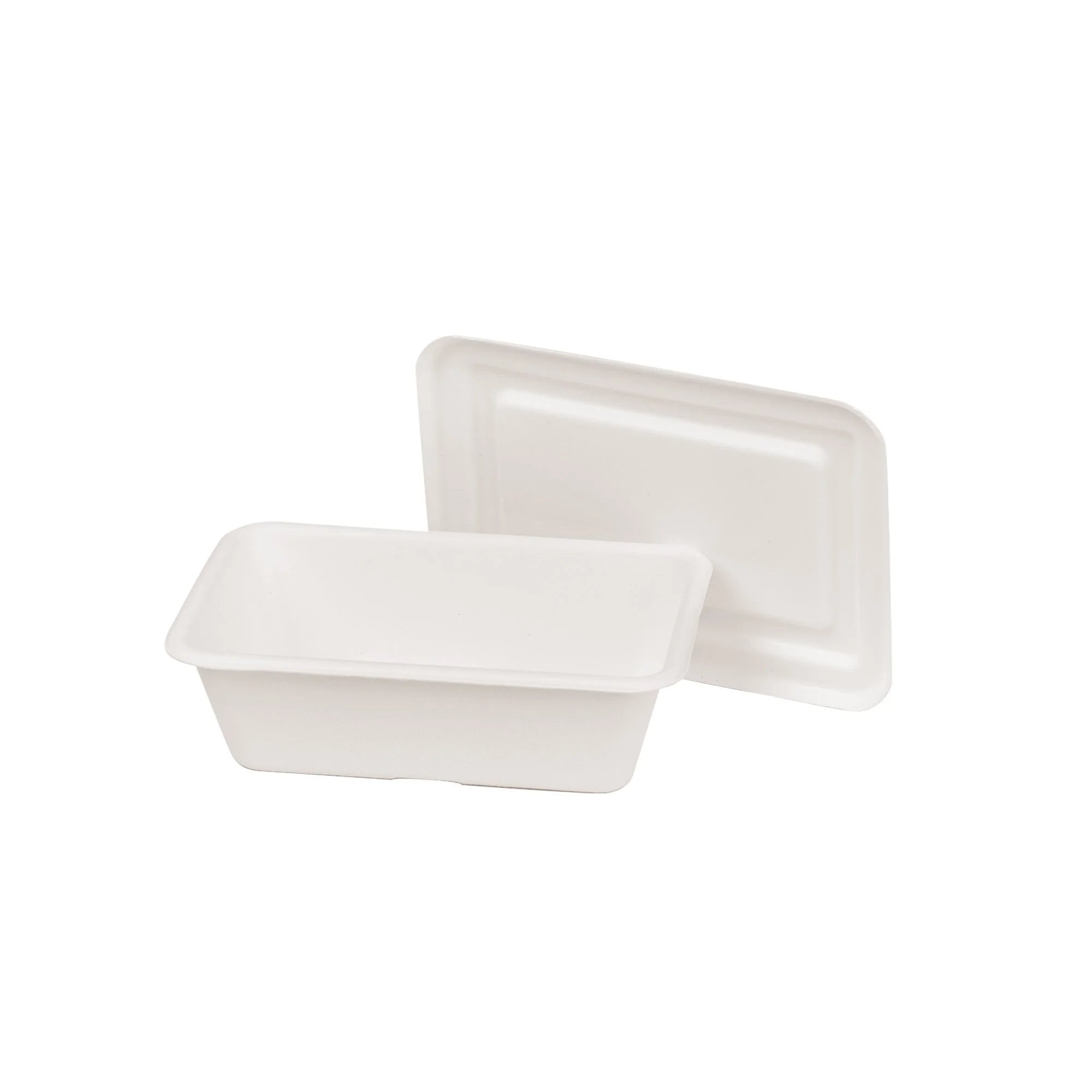 22oz 680ml Fiesta Container Lid Sugarcane Bagasse PFAS-Free Compostable Certified