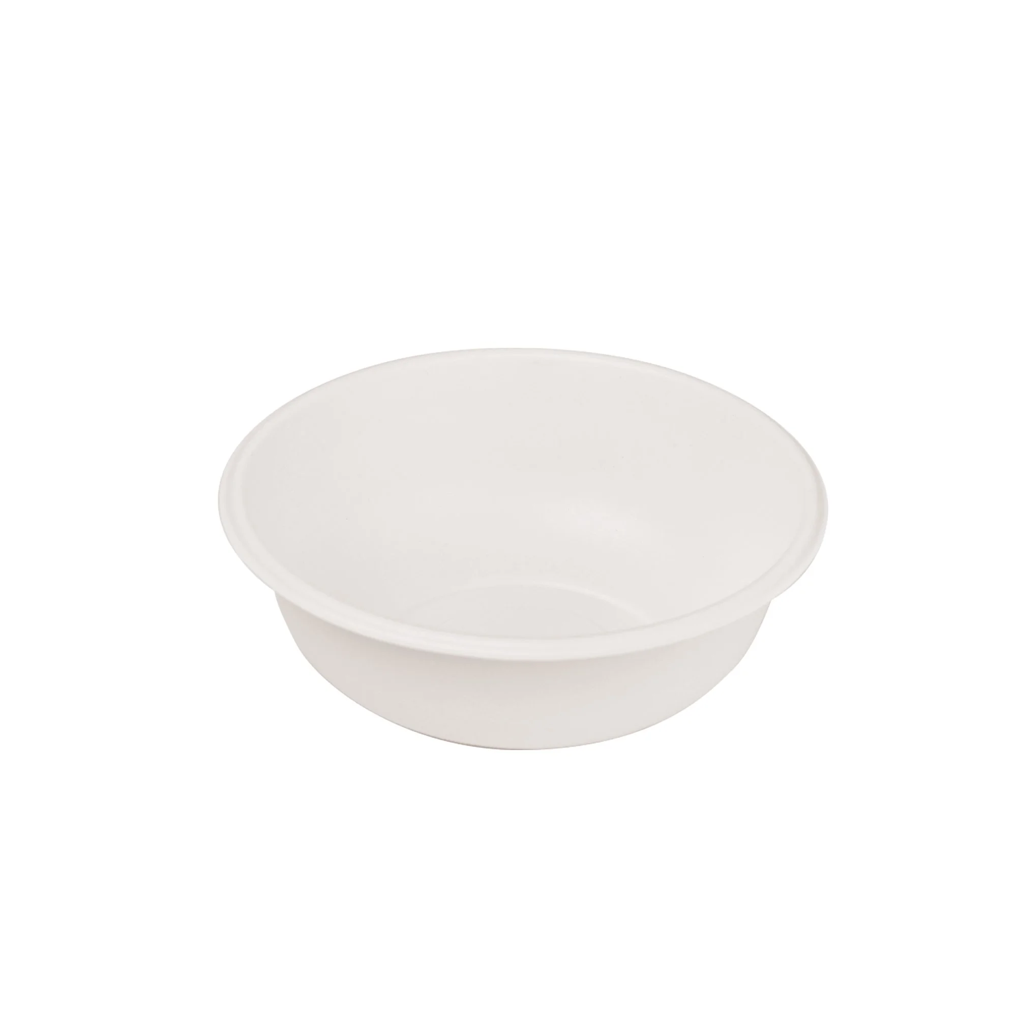 28oz 800ml Round Bowl Sugarcane Bagasse PFAS-Free Compostable Certified