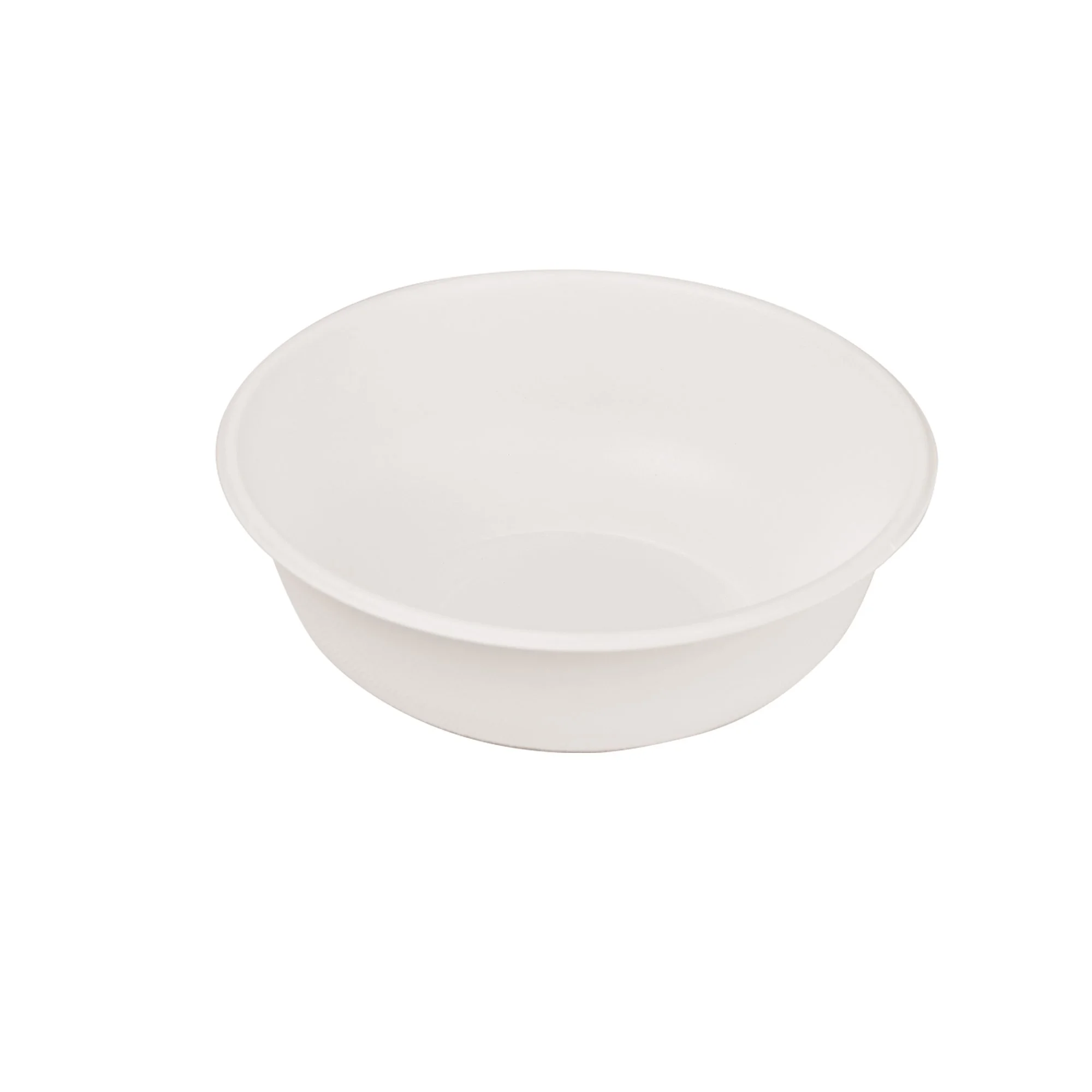 32oz 1,000ml Round Bowl Sugarcane Bagasse PFAS-Free Compostable Certified