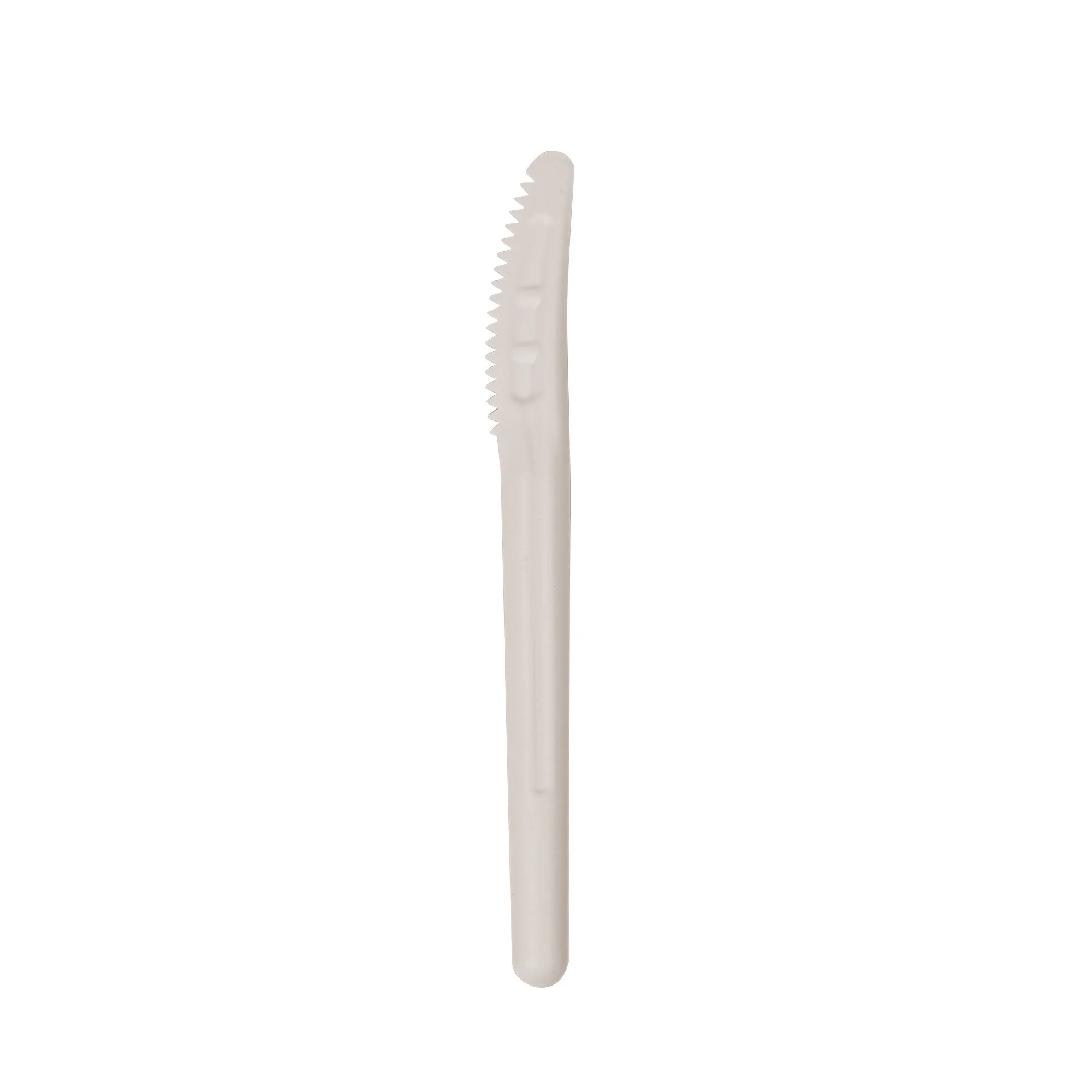 Large Knife Sugarcane Bagasse PFAS-Free Compostable Certified Cutlery