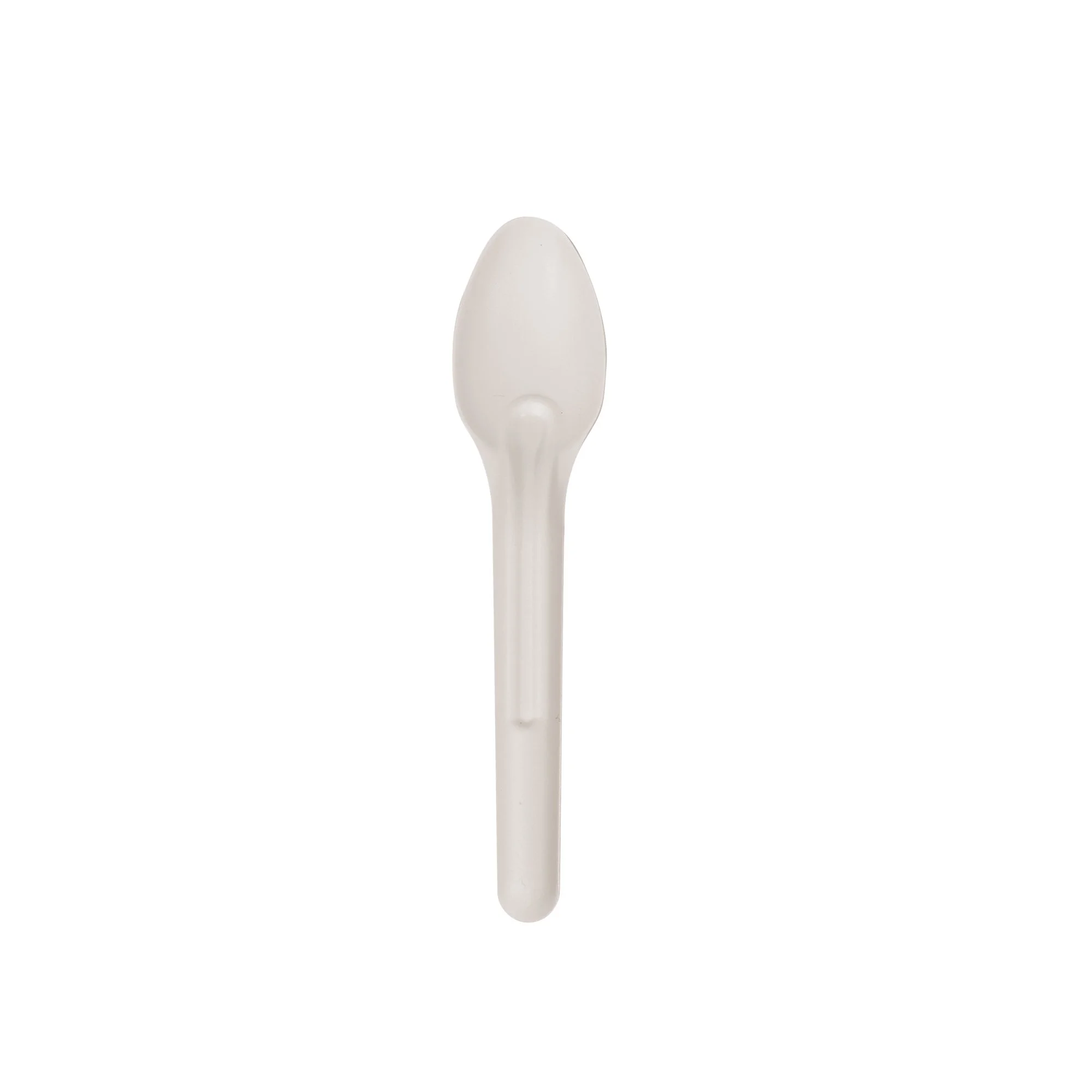 Large Spoon Sugarcane Bagasse PFAS-Free Compostable Certified Cutlery
