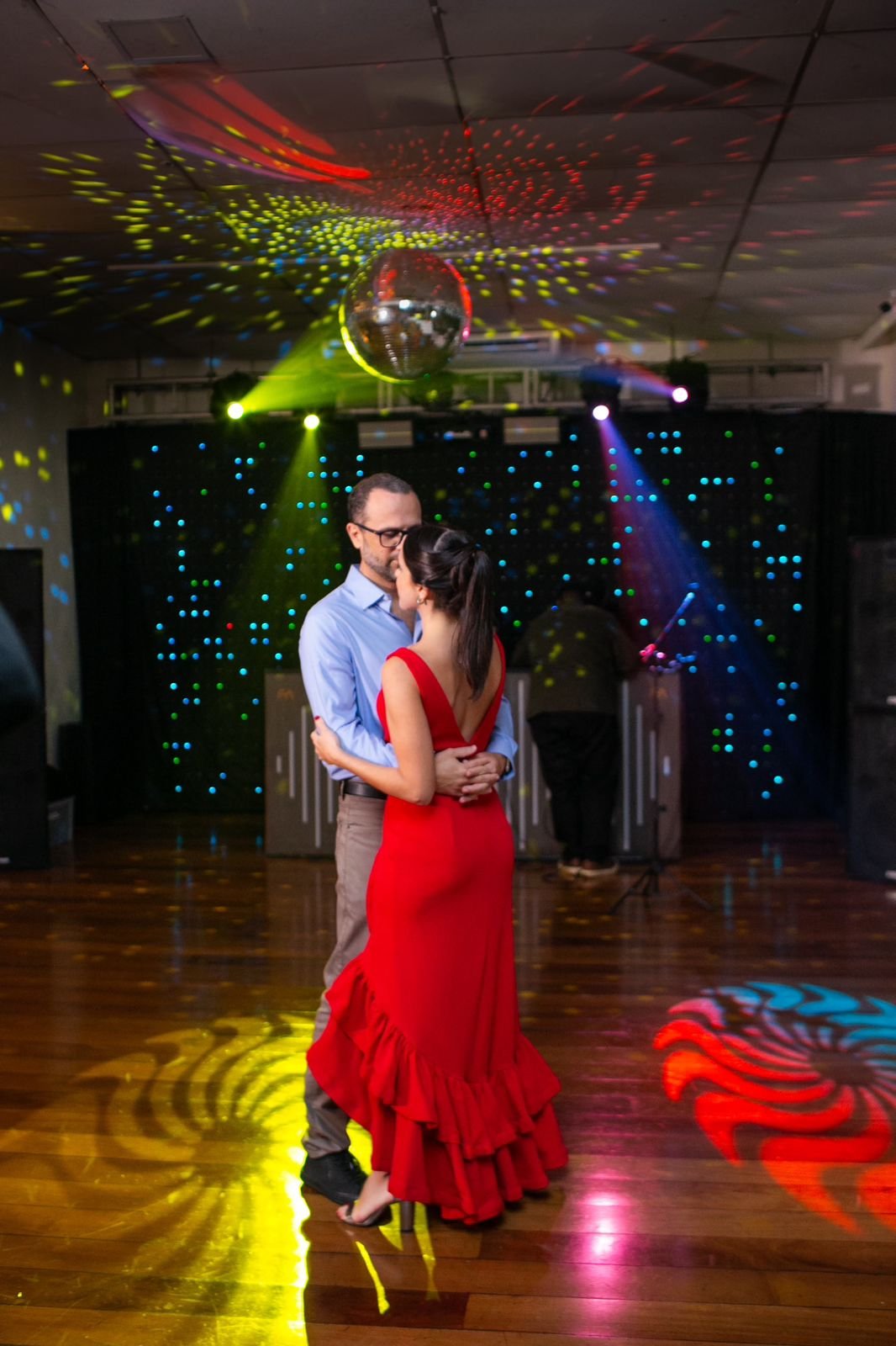 Aniversário 40 anos pista de dança