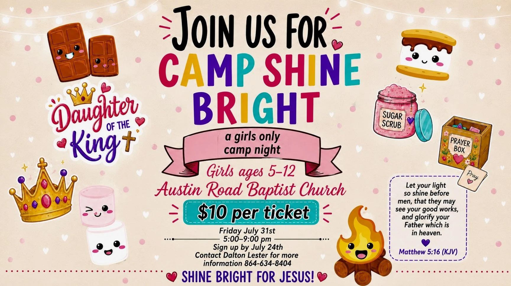 Camp Shine Bright