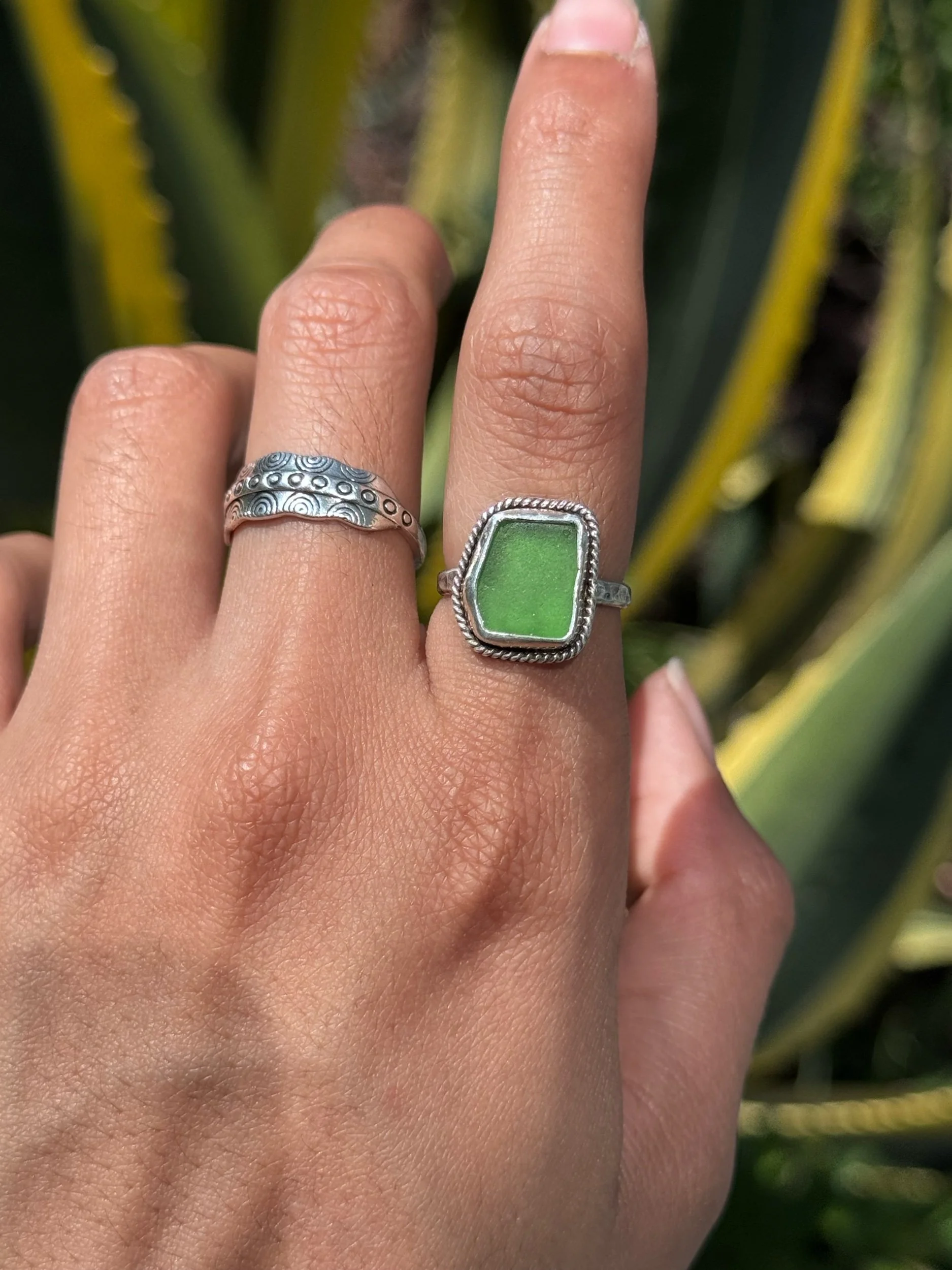 Sea Glass Ring