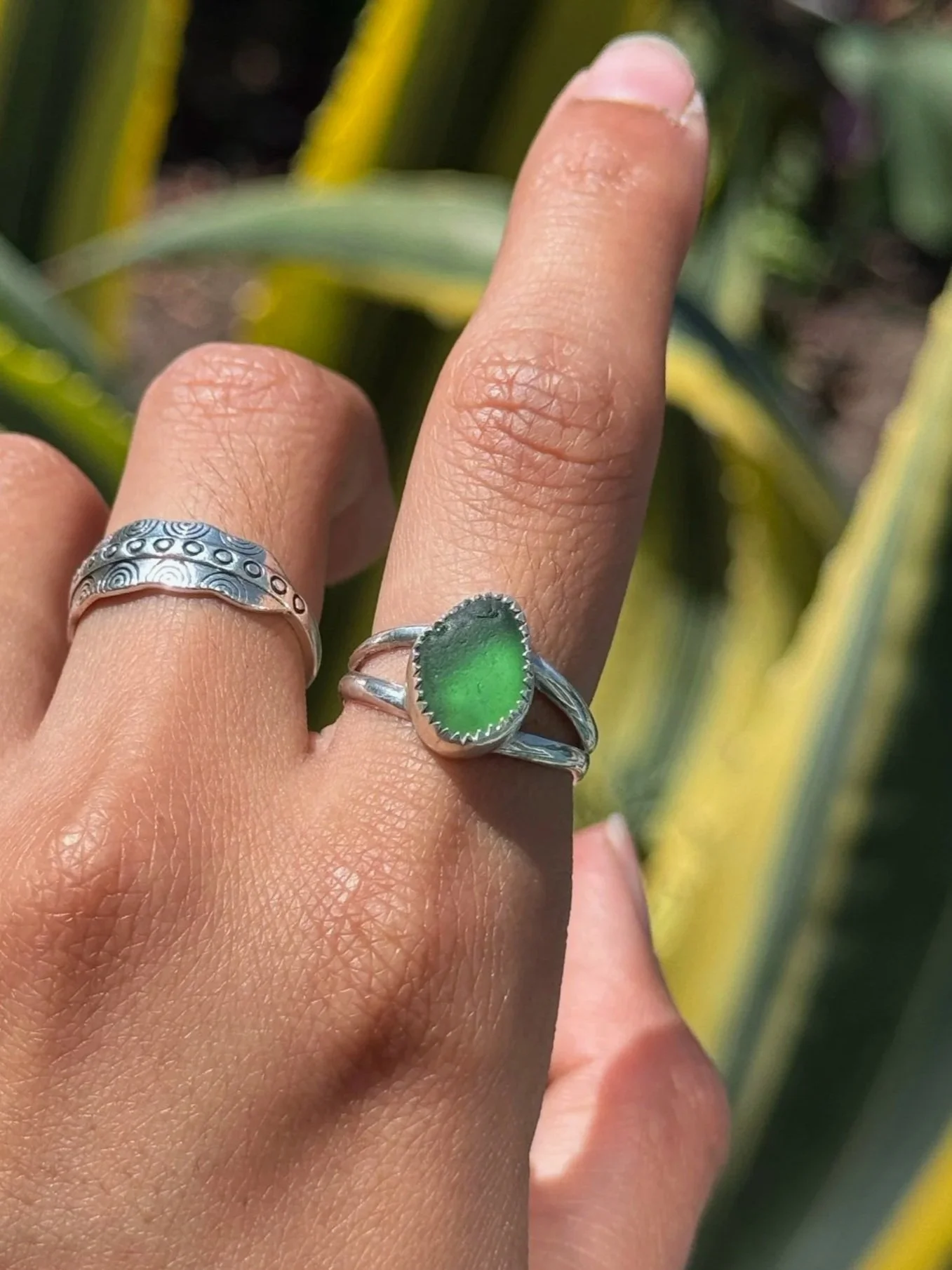 Sea Glass Ring