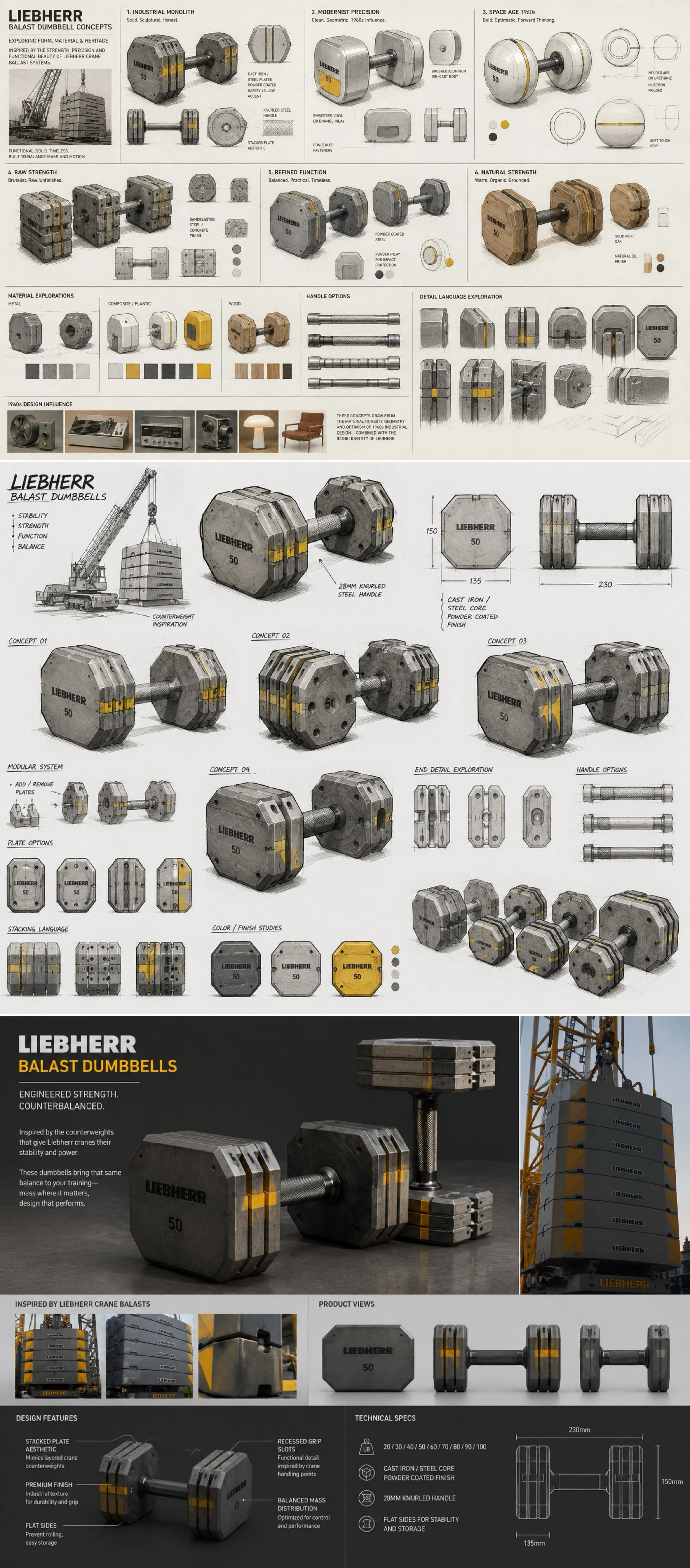 Liebherr Dumbells