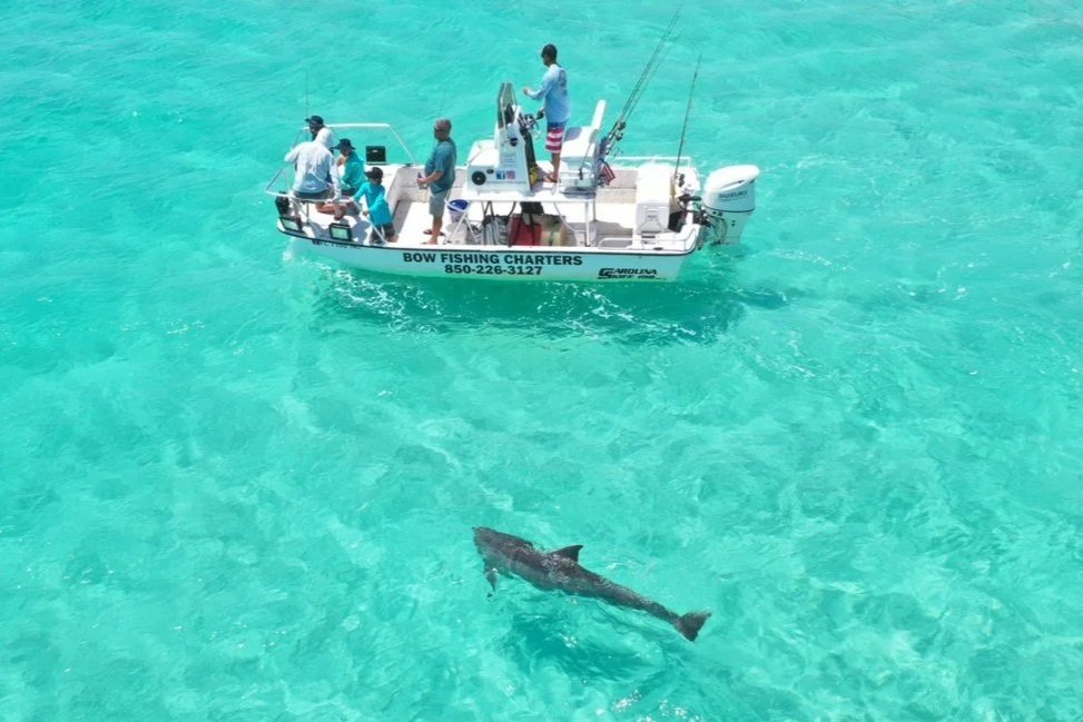 destin bow fishing boat