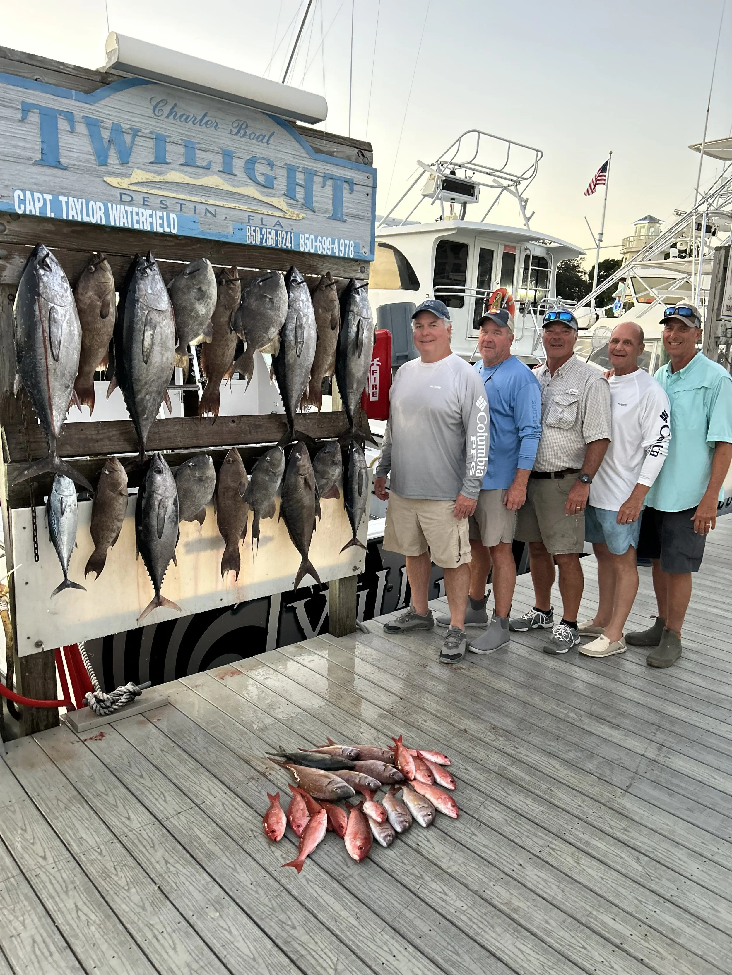 grouper and tuna fishing off shore in destin florida