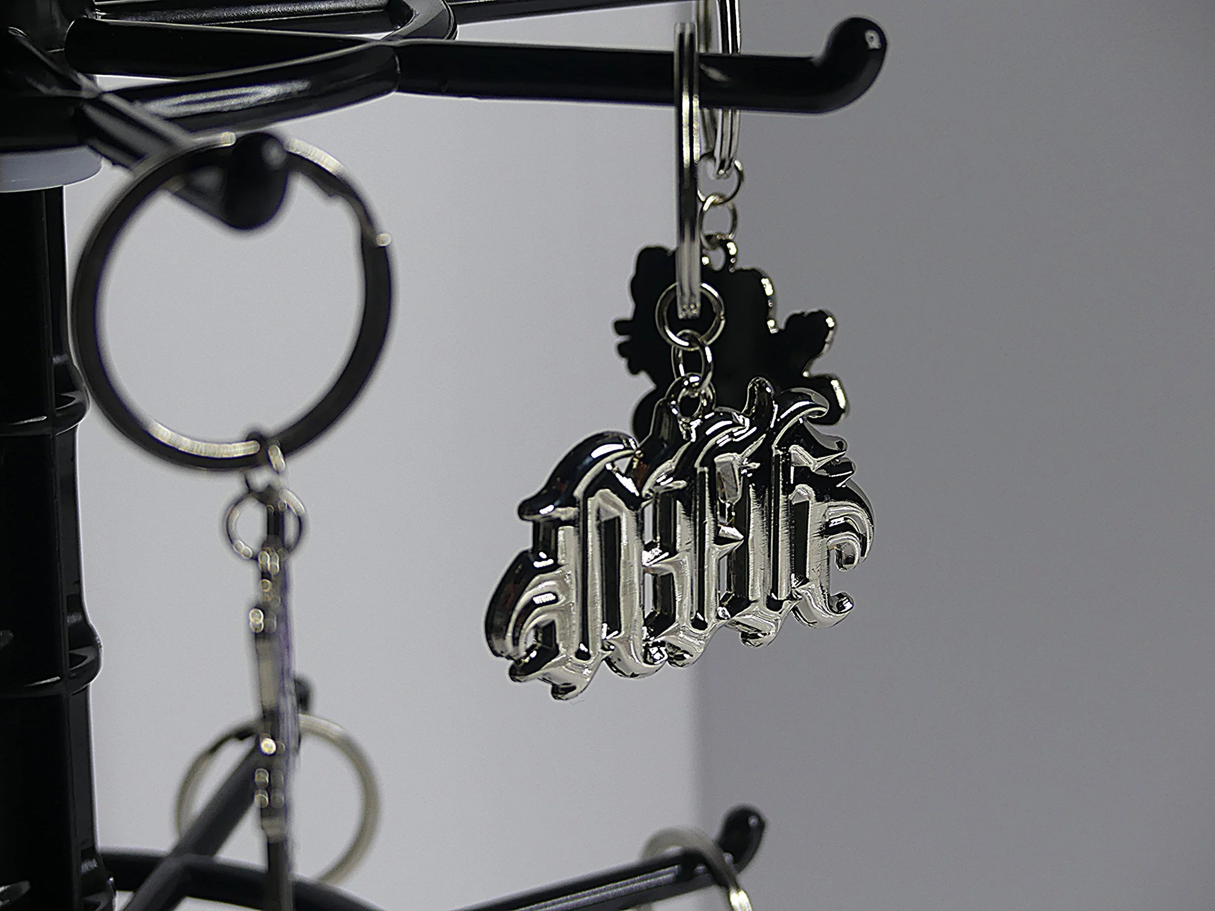 NOT DESIGNER Logo Keychain