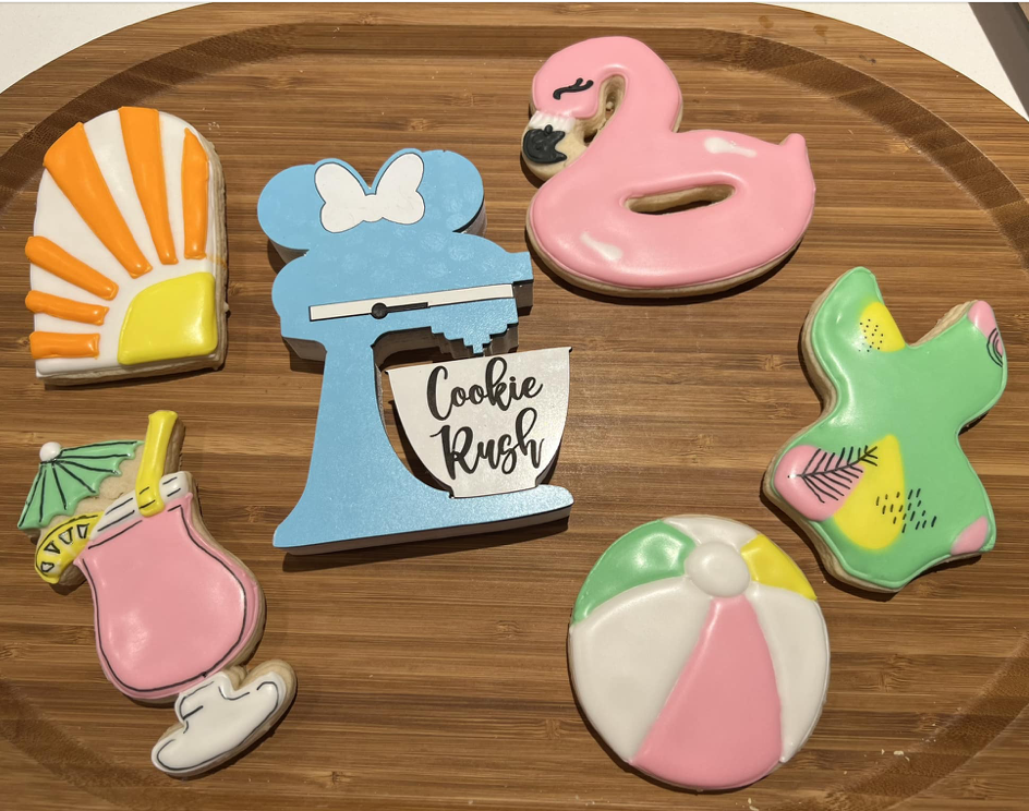 Cookie decorating class 7/26