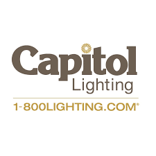 Capitol Lighting logo with text 'Lighting' and the URL 1-800LIGHTING.COM'.