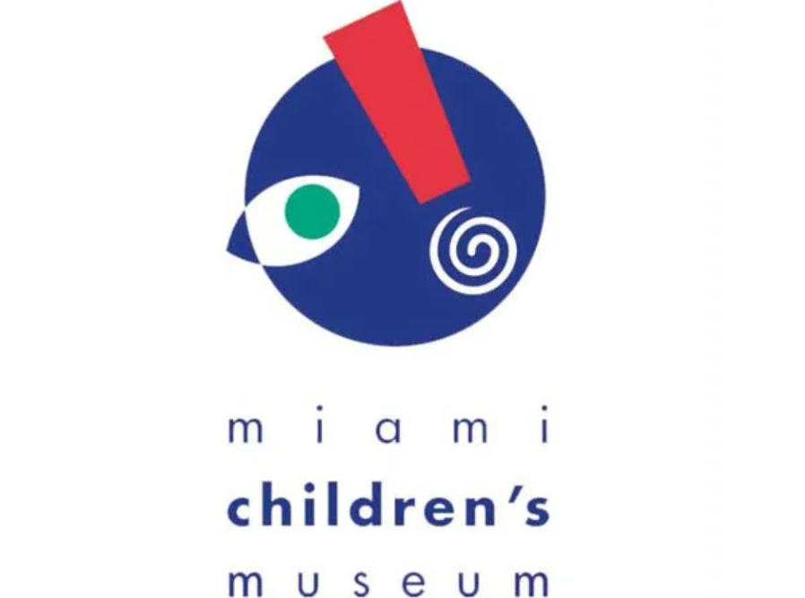 Logo of Miami Children's Museum featuring abstract, colorful shapes forming a face and text below reading 'Miami Children's Museum'.
