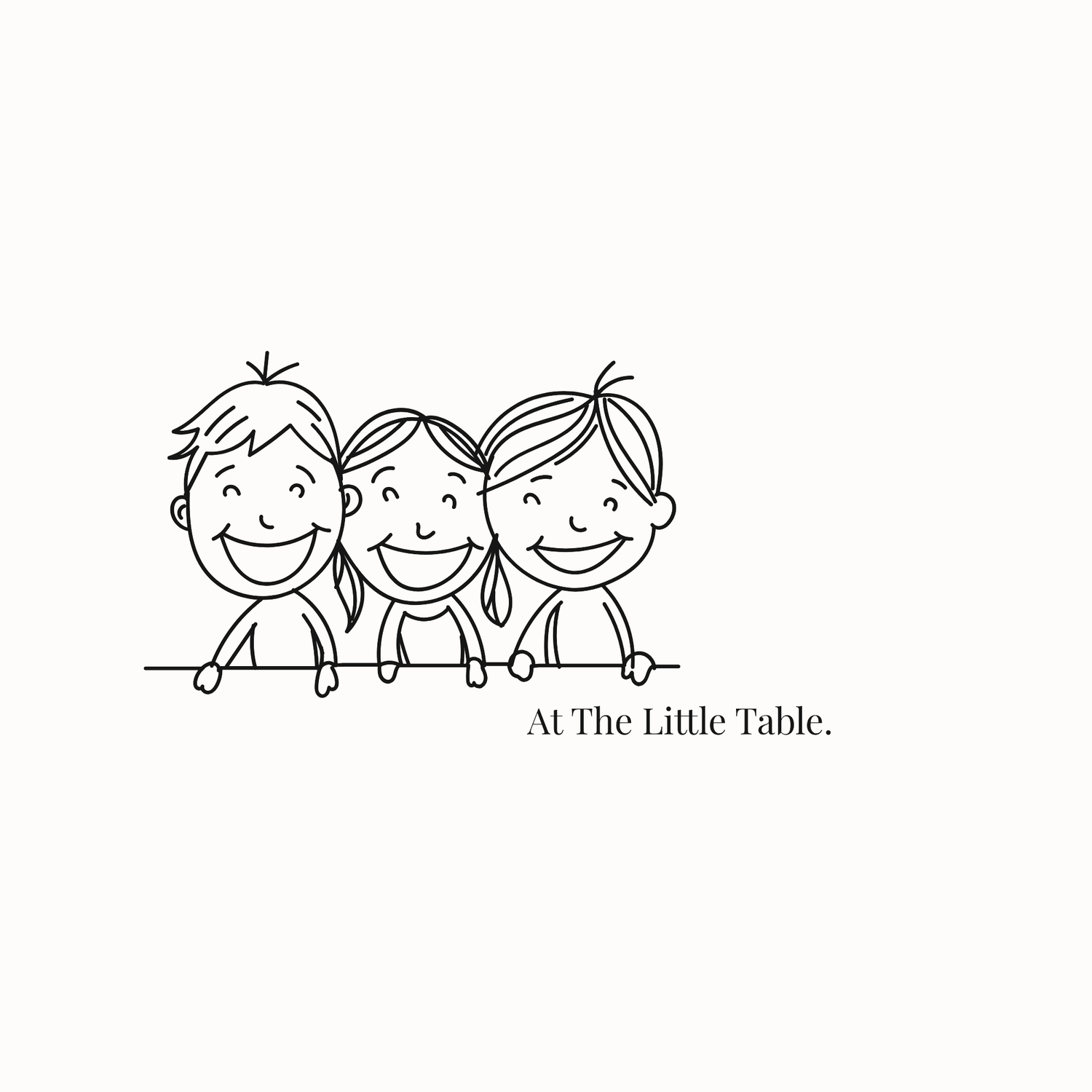 At The Little Table.
