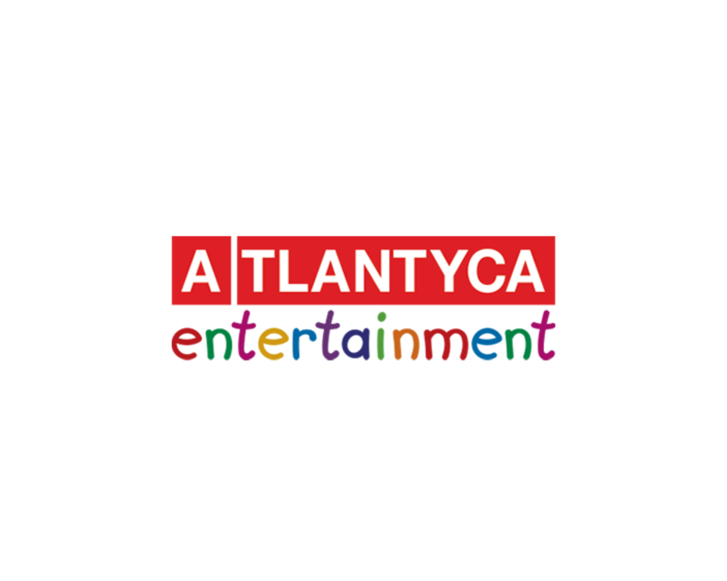 Logo of A Tlantyca Entertainment with colorful and stylized text.