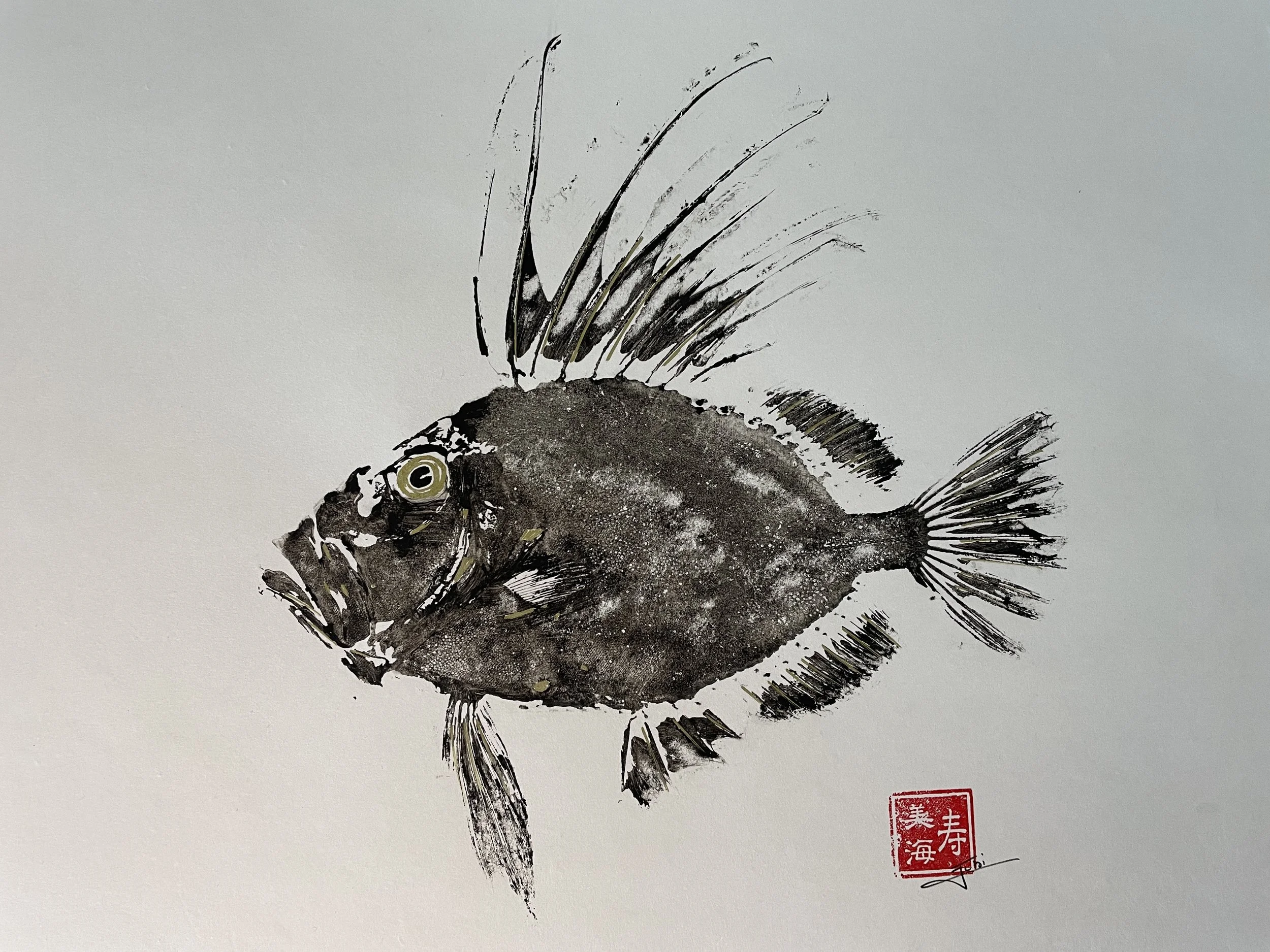 Saint-Pierre Kintsugi - Novembre 2025 - 55cm × 34cm