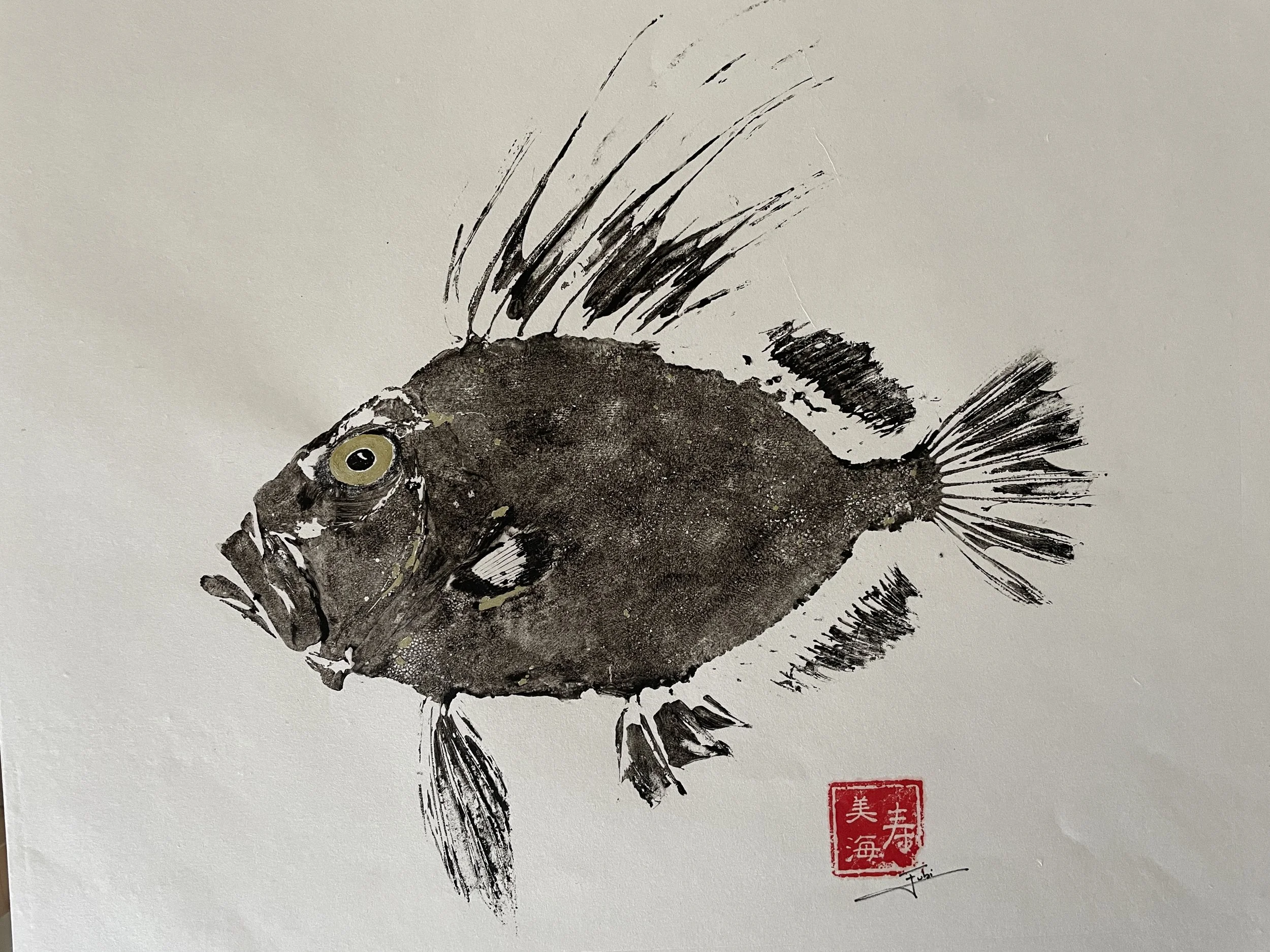 Saint-Pierre Kintsugi - Novembre 2025 - 41cm × 34cm