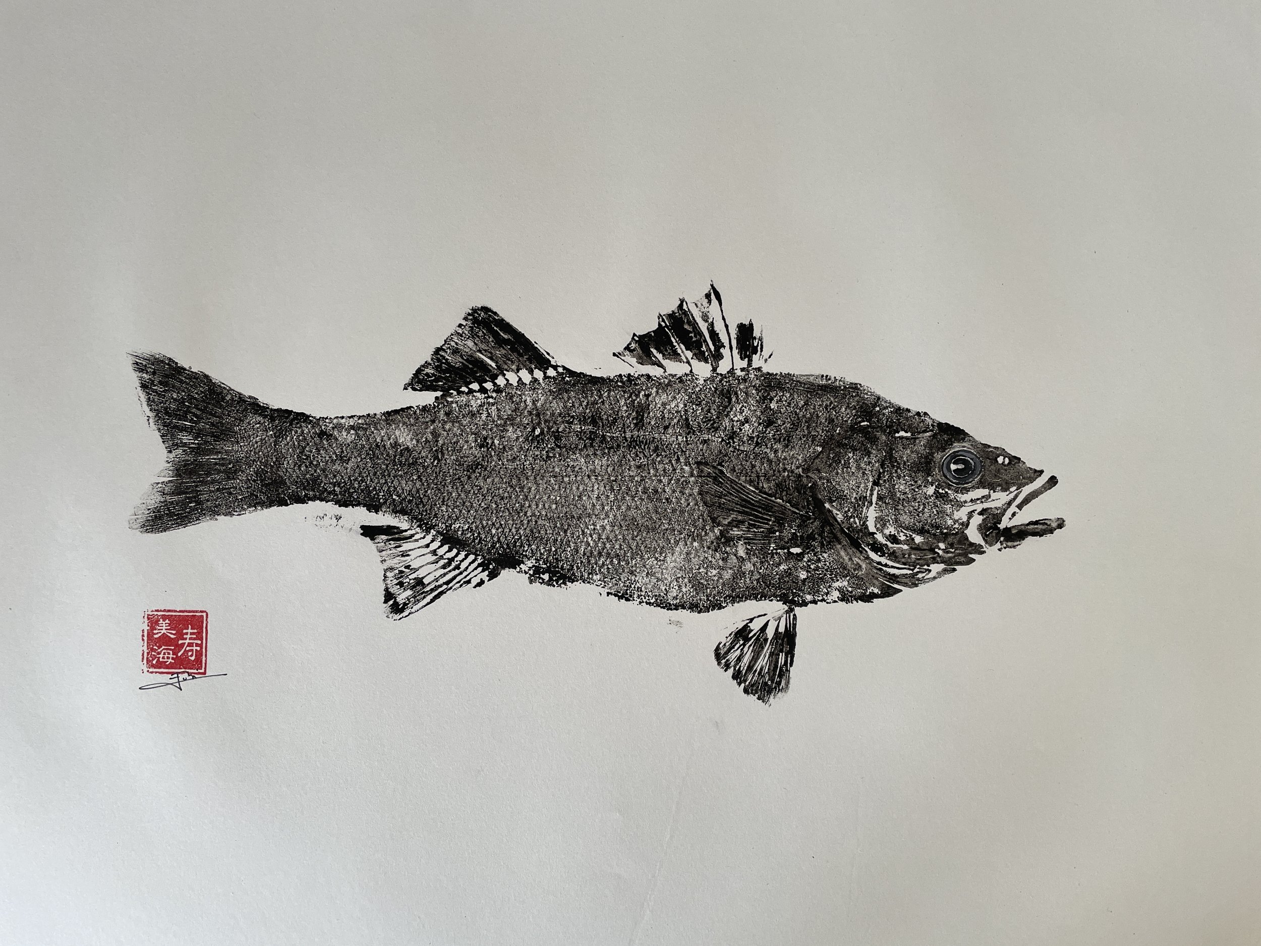 1er Bar de la saison - Avril 2026 - 72cm × 53cm
