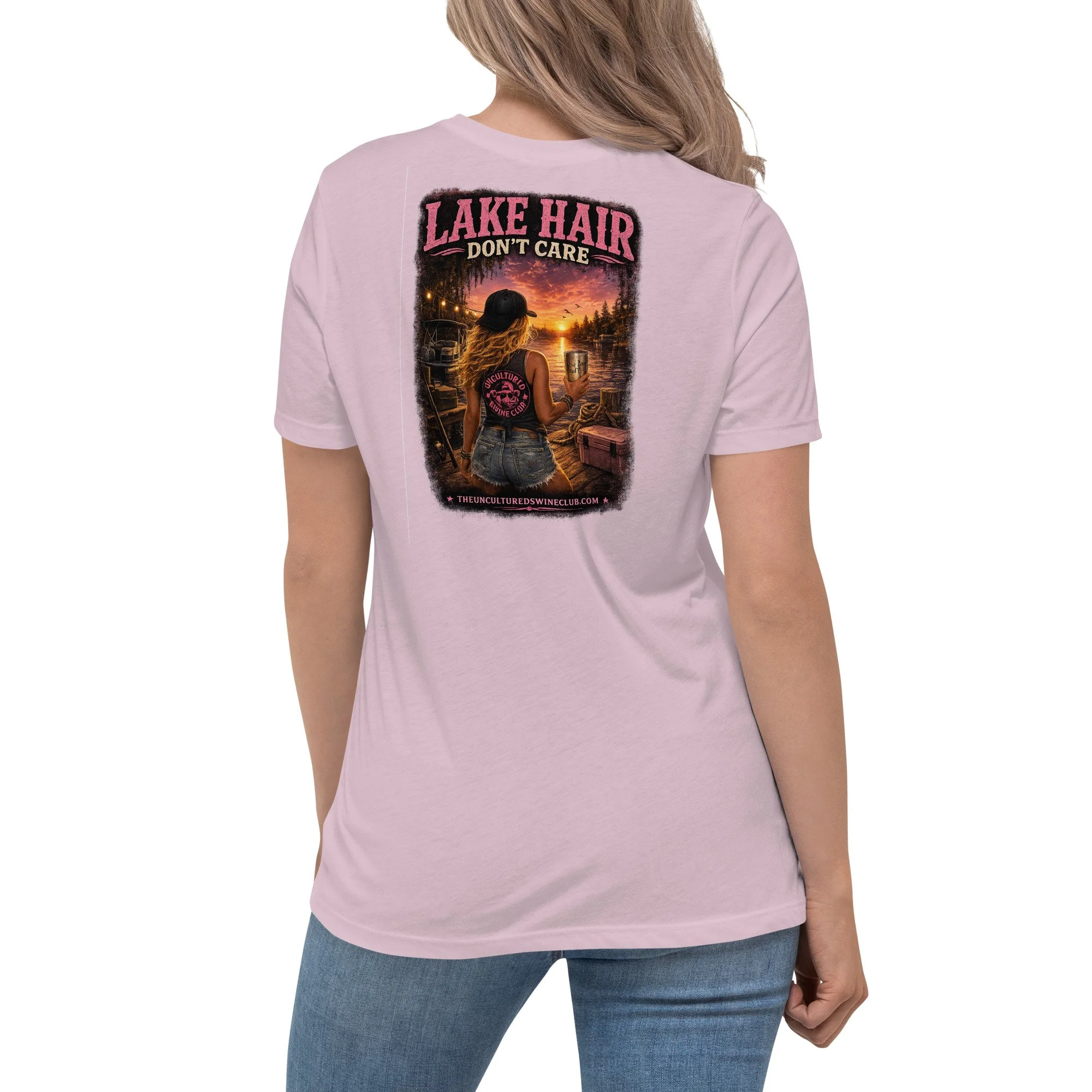 Lake Hair Don't Care-Women's Tee