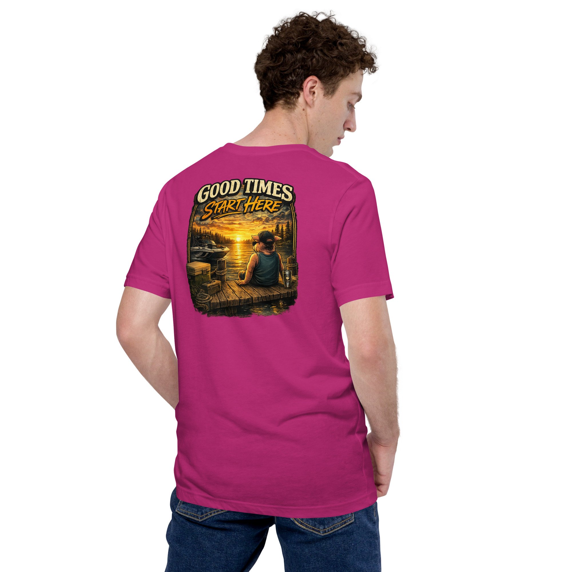 Good Times Start Here-Tee
