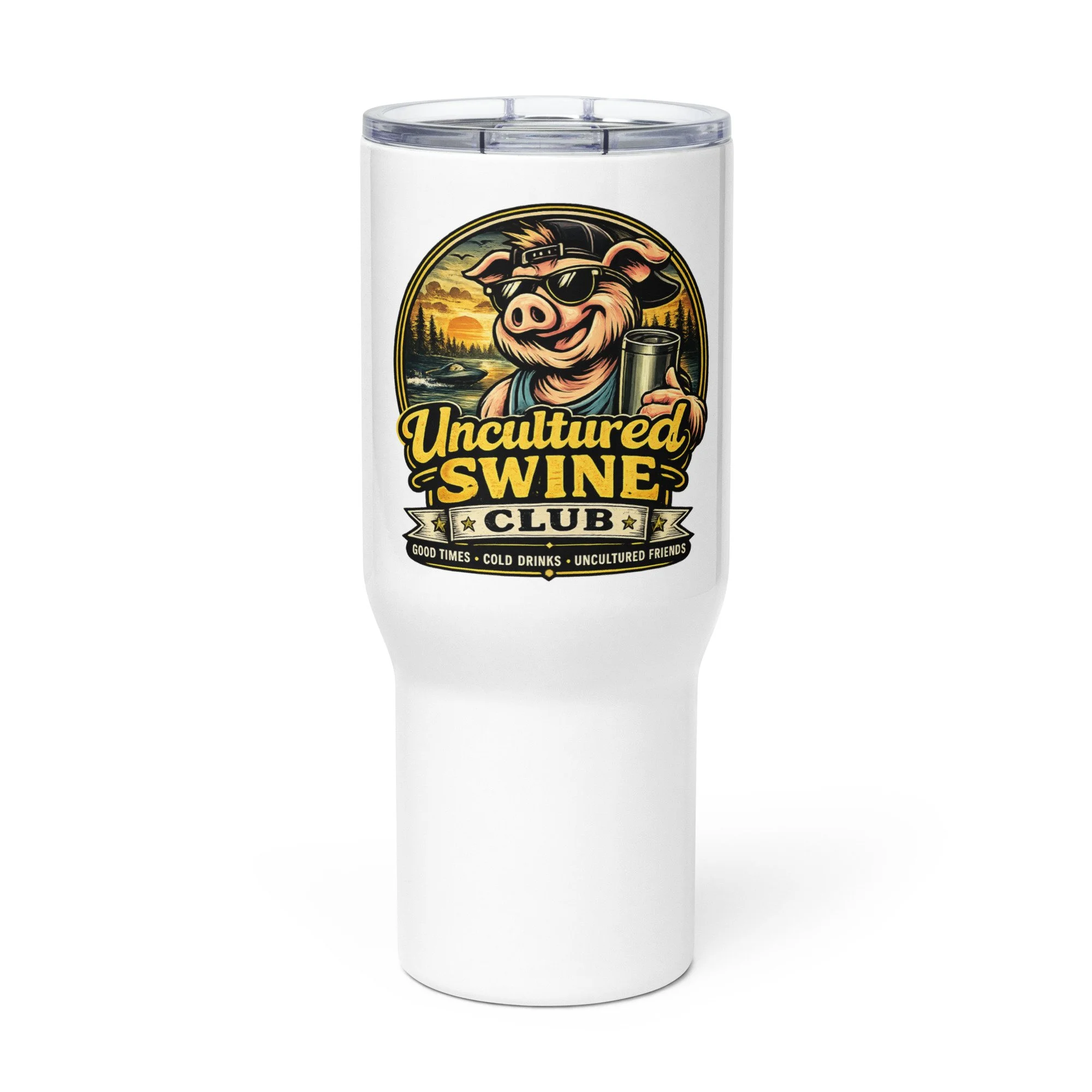 USC Logo-Travel mug