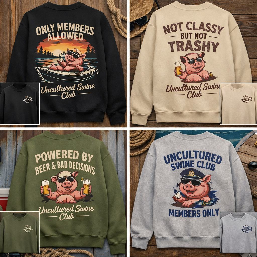 The Cultured Swine Sweatshirt
