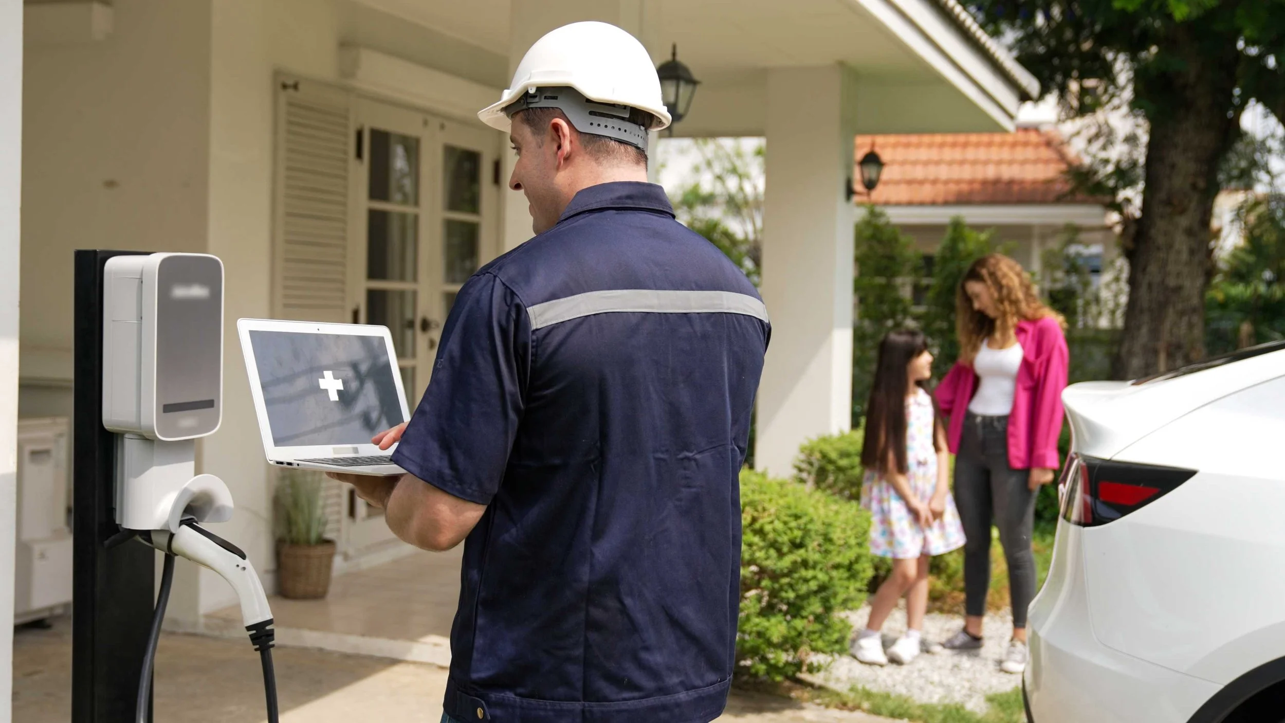 Electrical panel assessment for EV charger installation