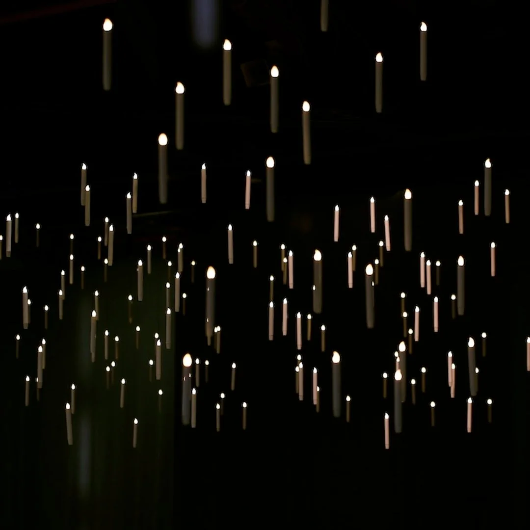 ✨ FROM THE VAULT ✨

1000+ Individual suspended battery operated taper candles made up this ceiling installation for @kaleidoscopeball - 
&ldquo;Light: A Celebration of Discovery and Innovation&rdquo; in 2017. 
We were fortunate to be brought on for t