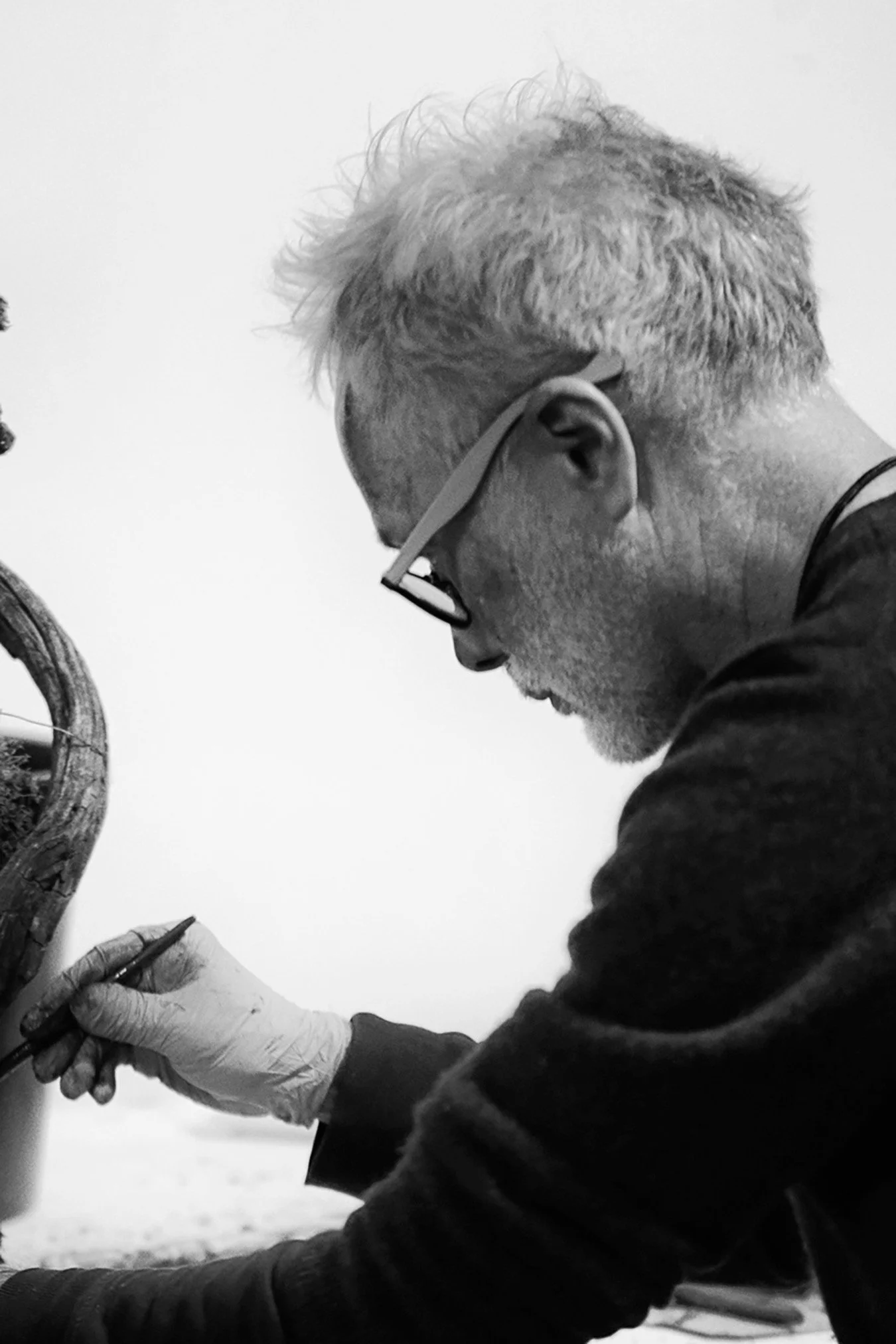 James Benn, Co-Founder and Lead Botanical Artist of Kept Workshop, Kept LA and also the Co-Founder of O.M. Studio, Los Angeles.