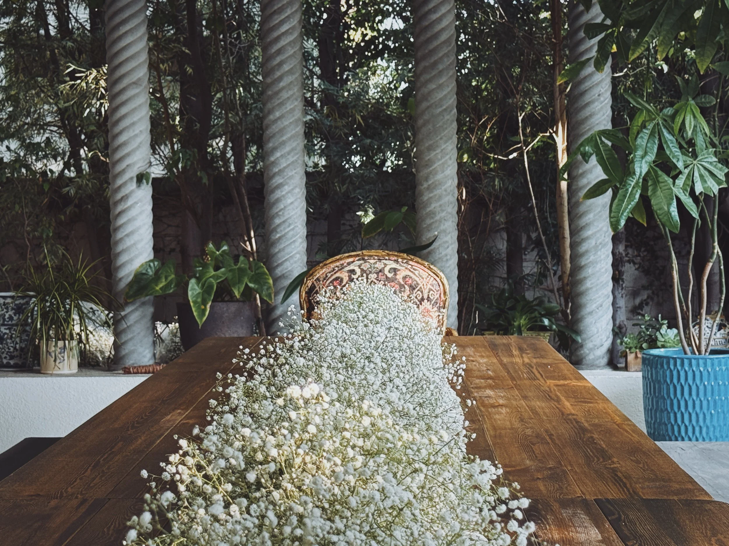 social event table scape