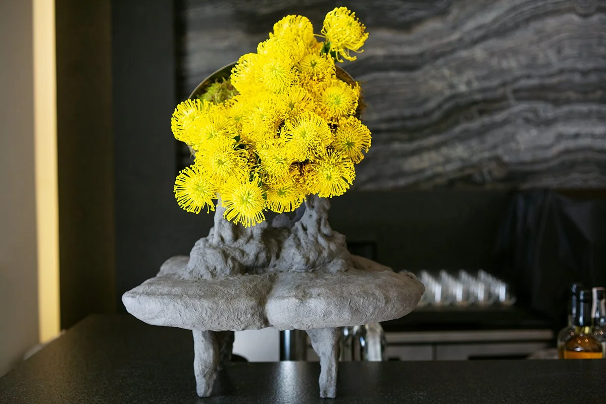 custom sculpted vessel statement piece