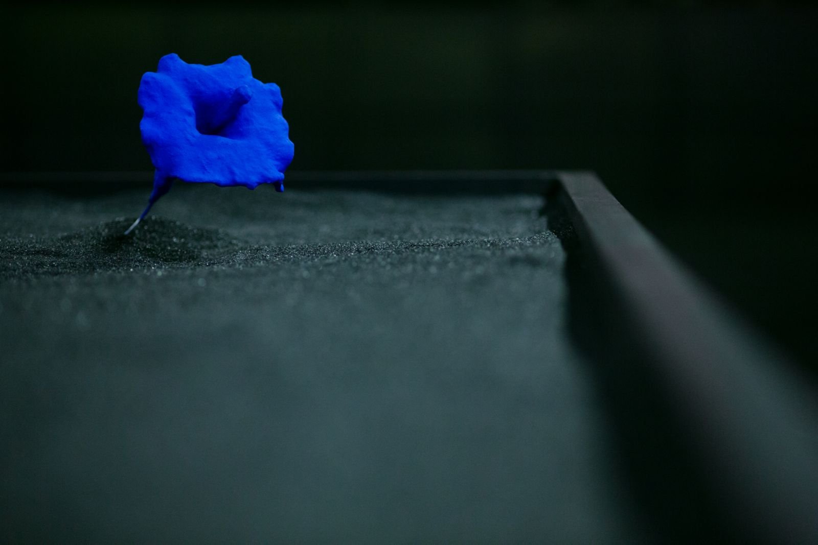 sand box design with hand made floral