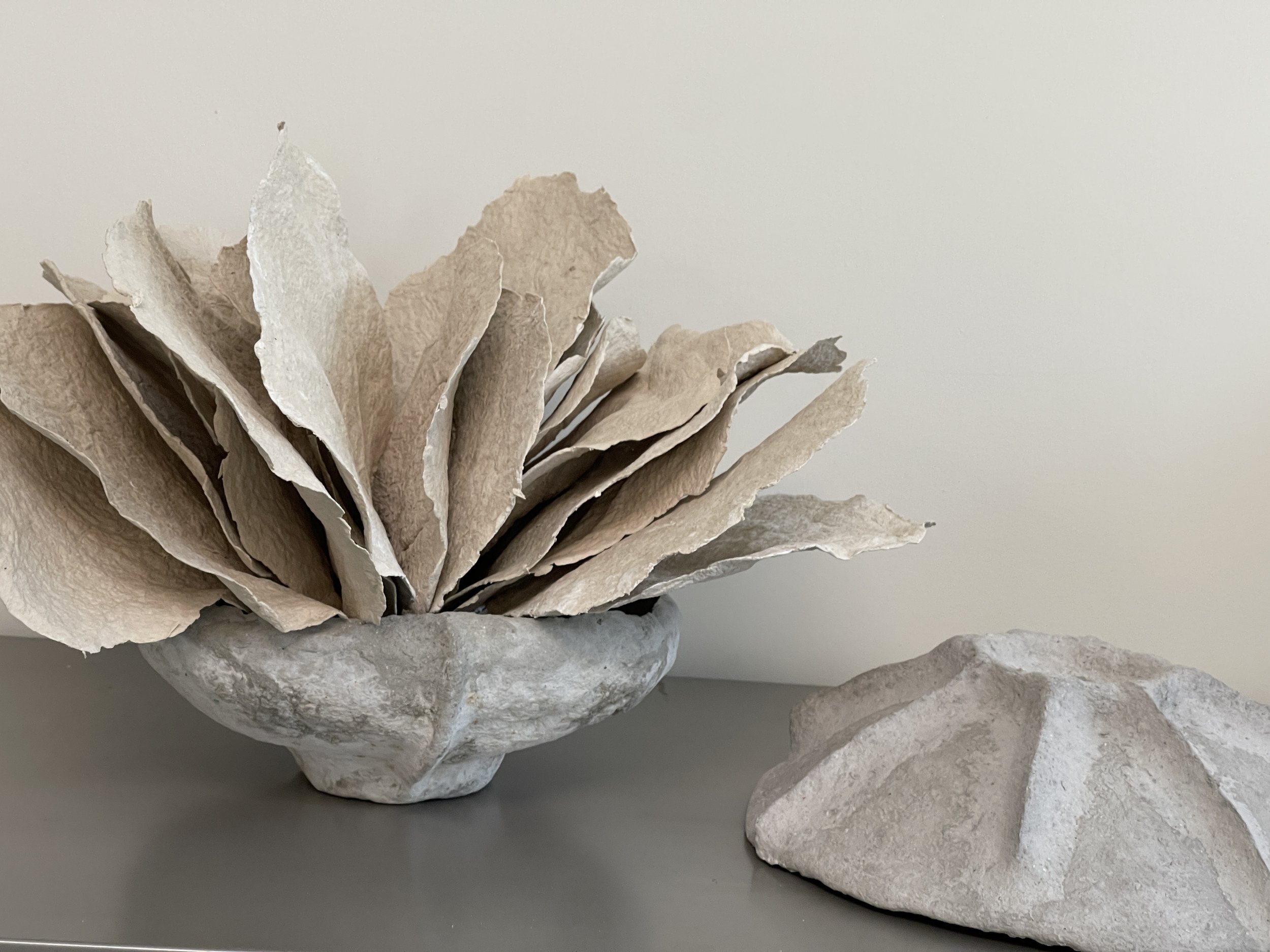 custom bowls + paper mache