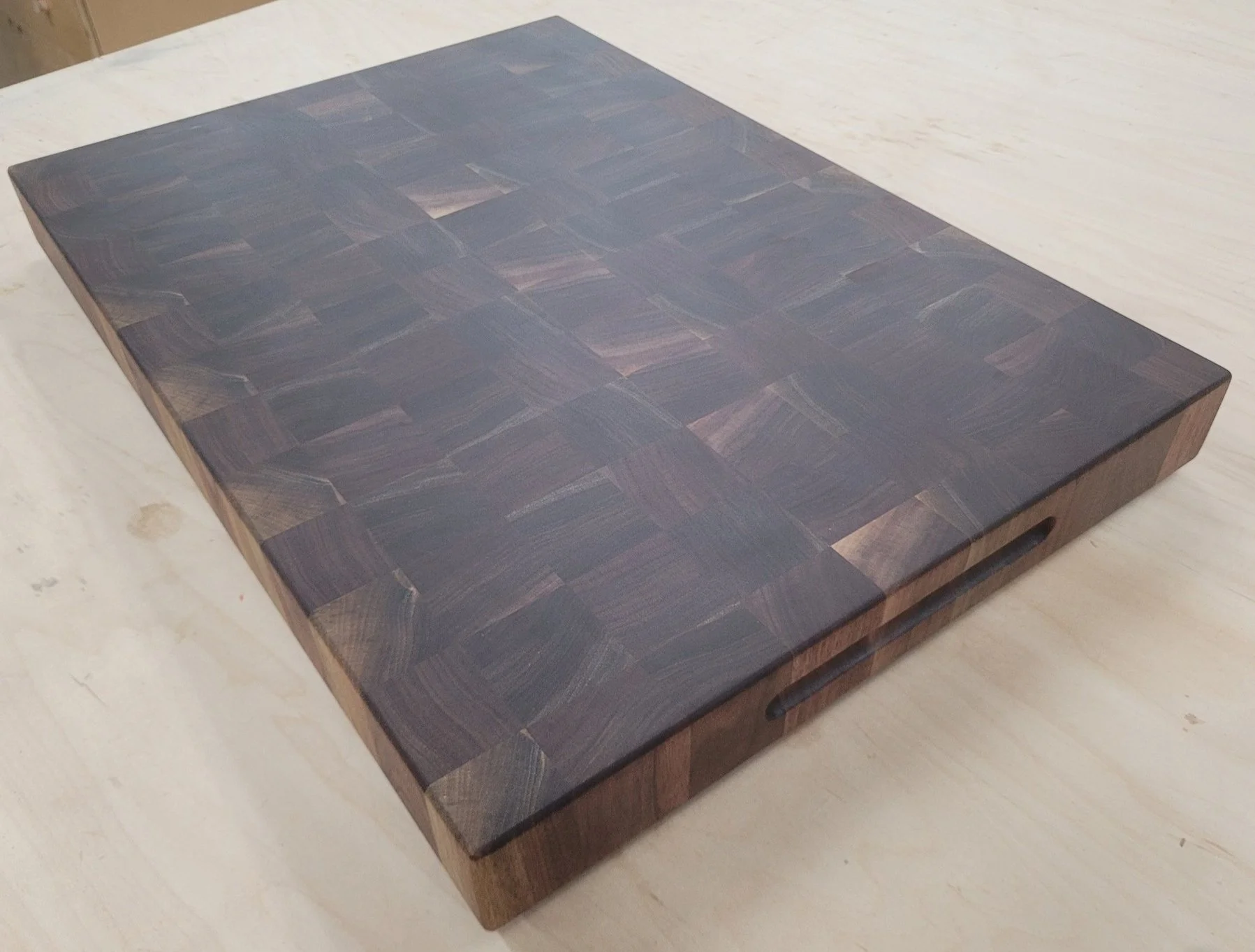 Walnut endgrain cutting board