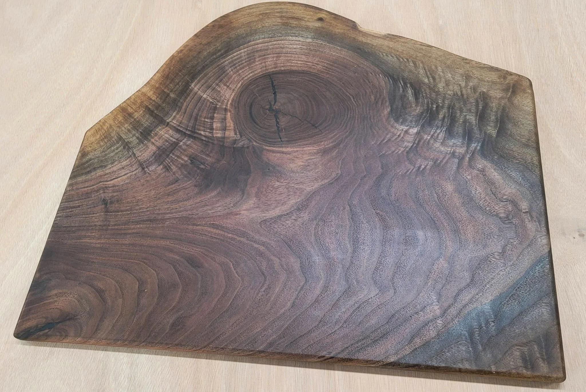Walnut charcuterie board
