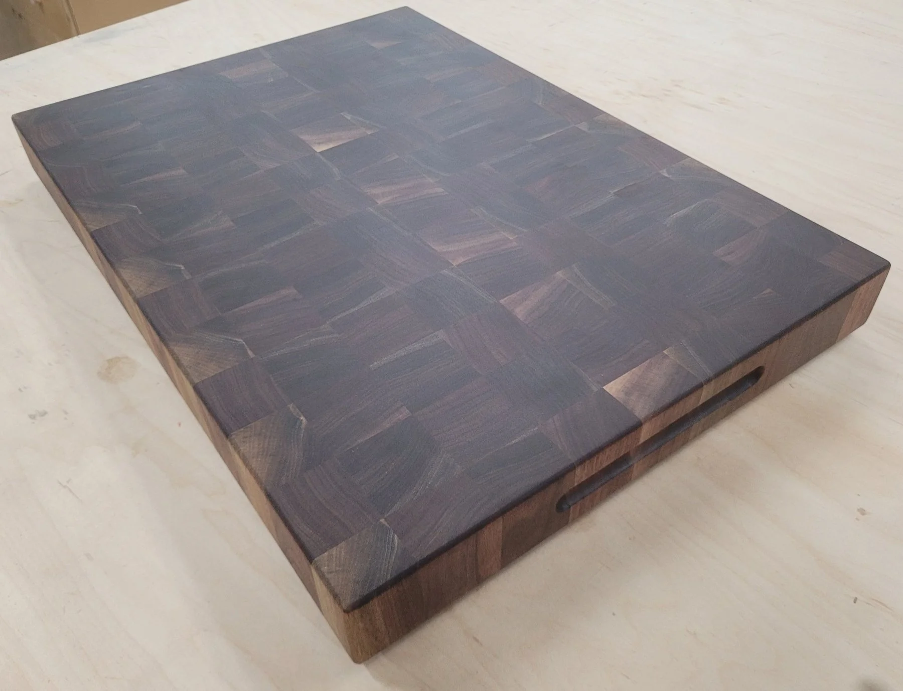 Walnut endgrain cutting board