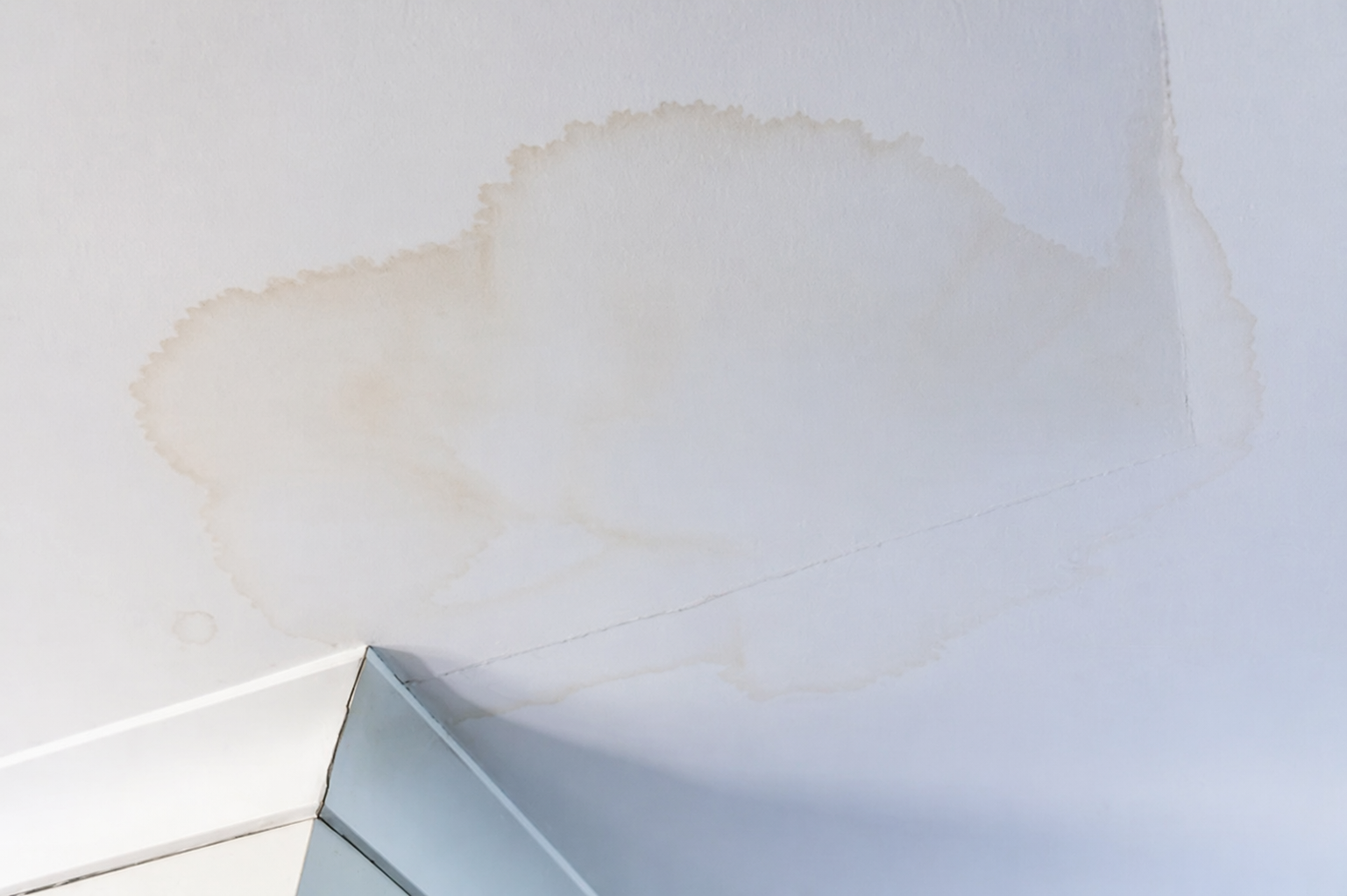 What a Ceiling Stain Is Actually Telling You