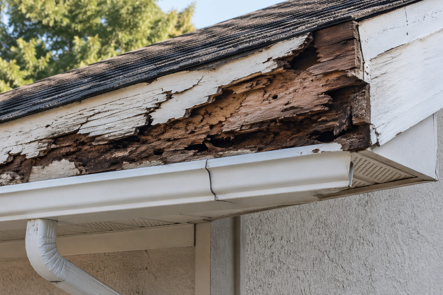 What Rotted Fascia and Soffit Are Actually Telling You
