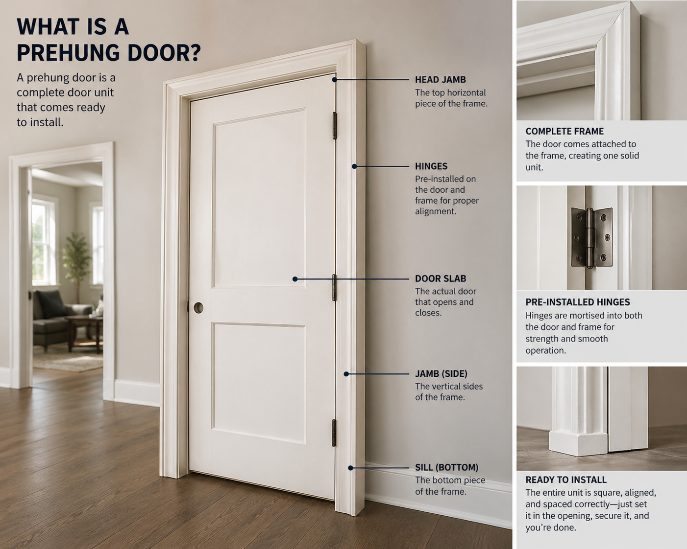 Why You Should Replace the Entire Interior Door Unit, Not Just the Door