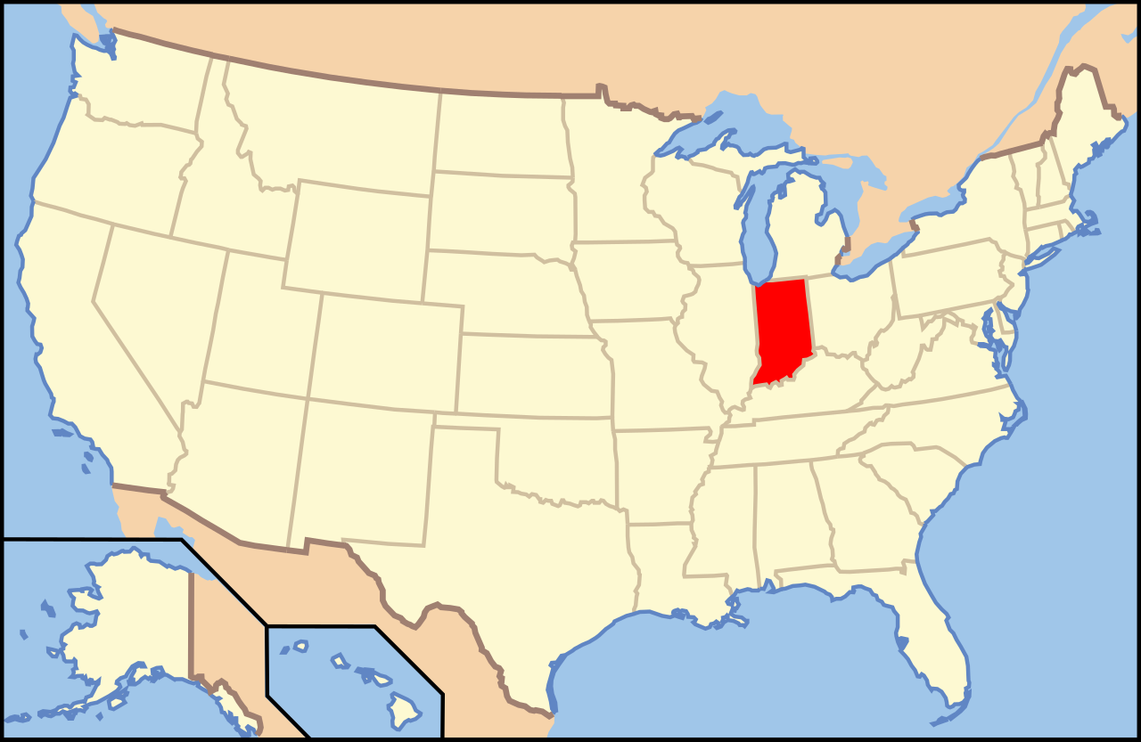 43. Indiana