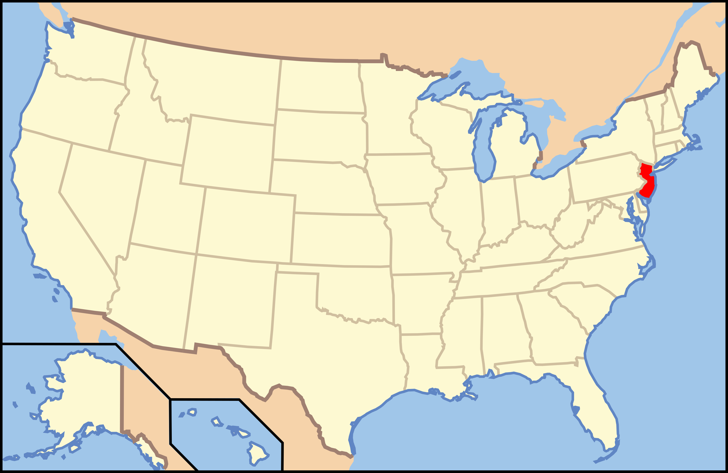 45. New Jersey