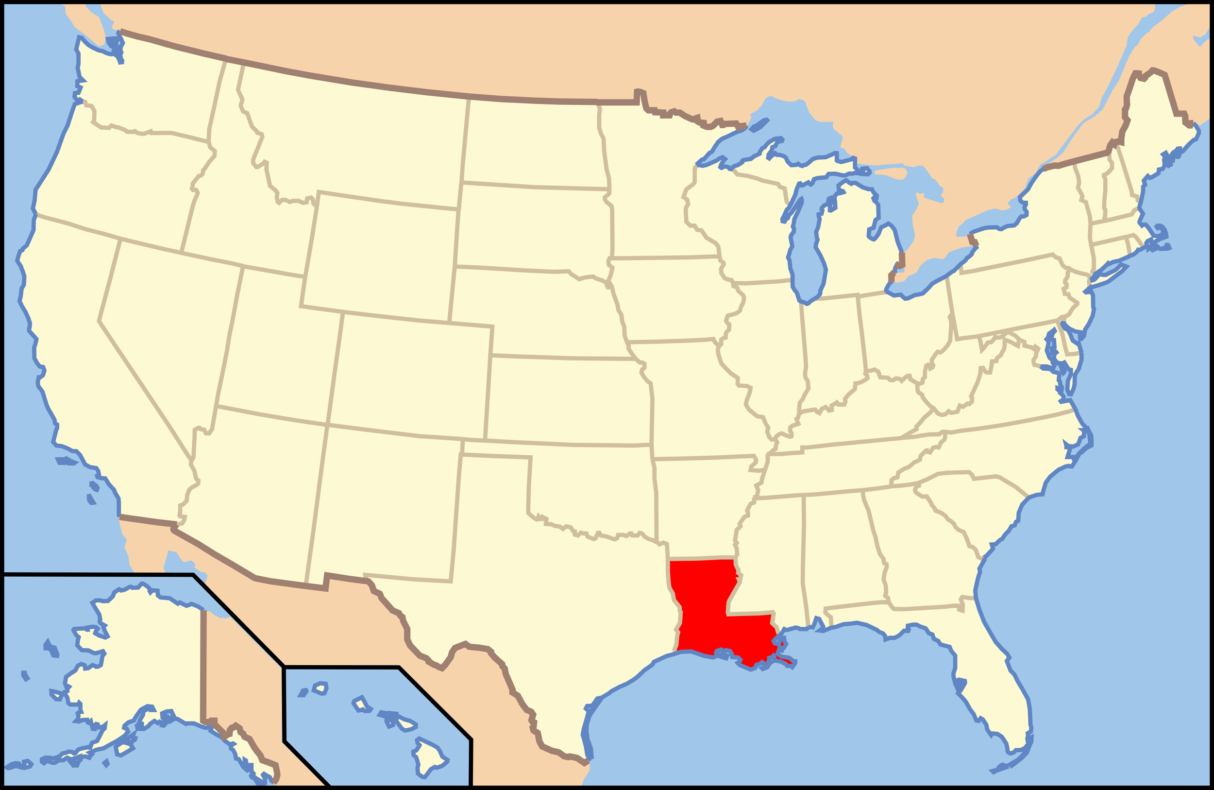 40. Louisiana