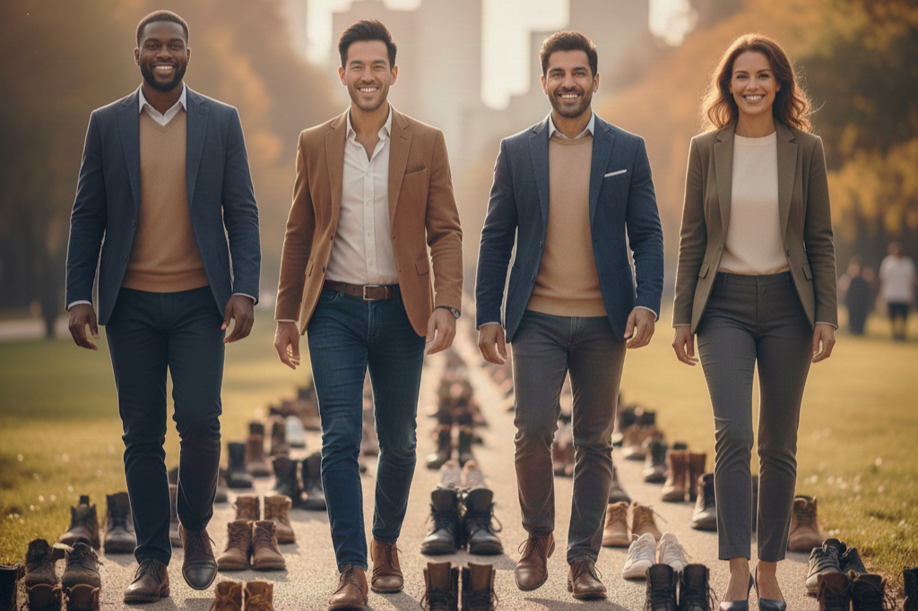 Consulting team walking together representing partnership and CARF consulting services