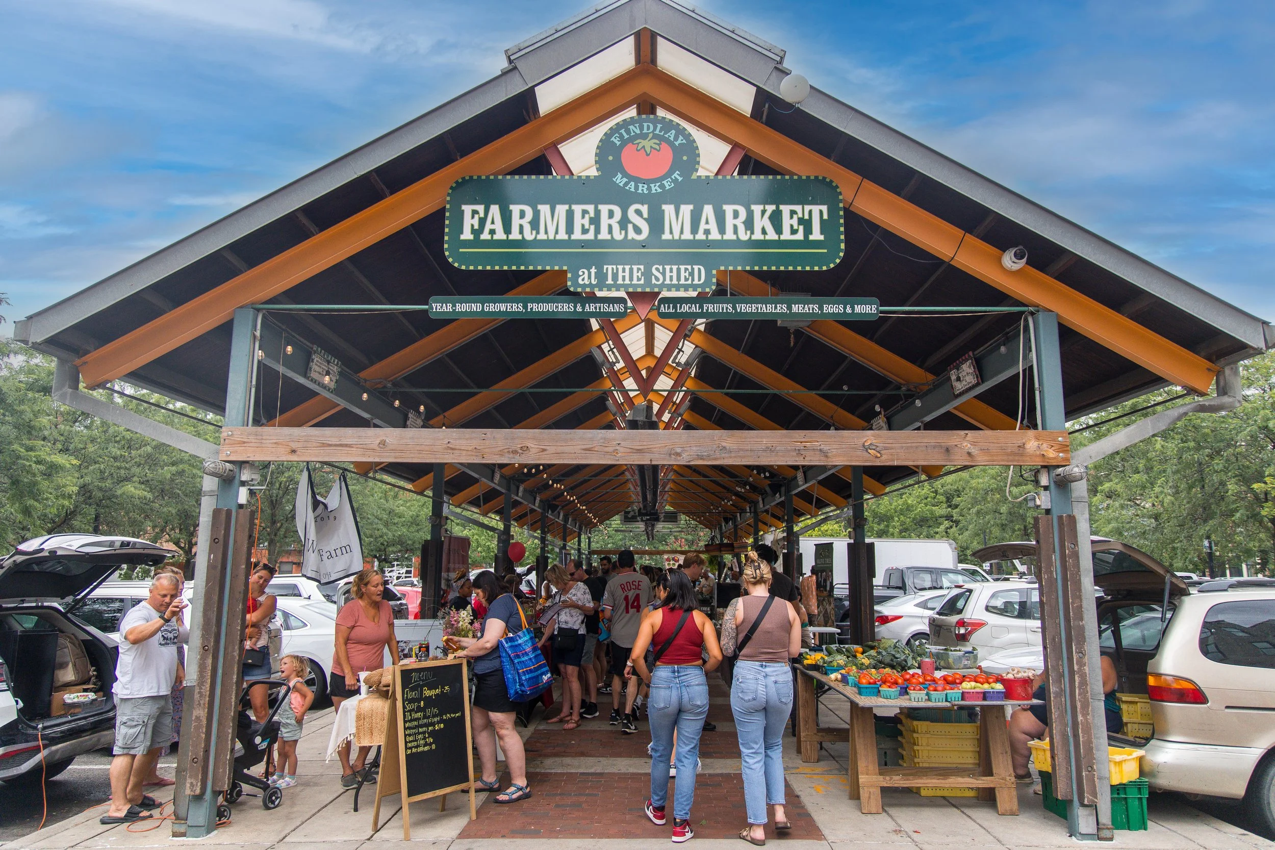 Farmers Market Farm Shed Enclosure