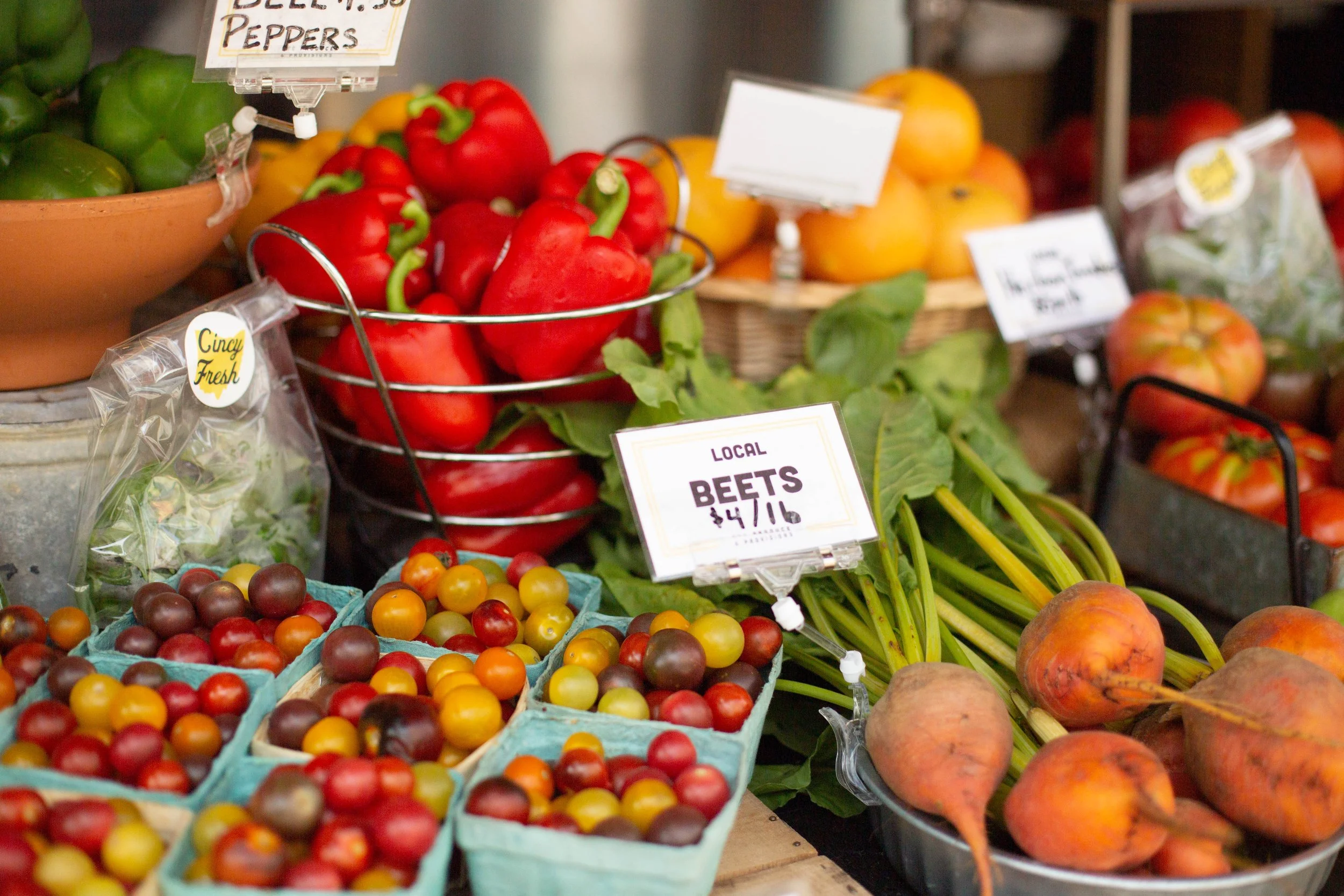 Fresh produce from ETC Produce and Provisions