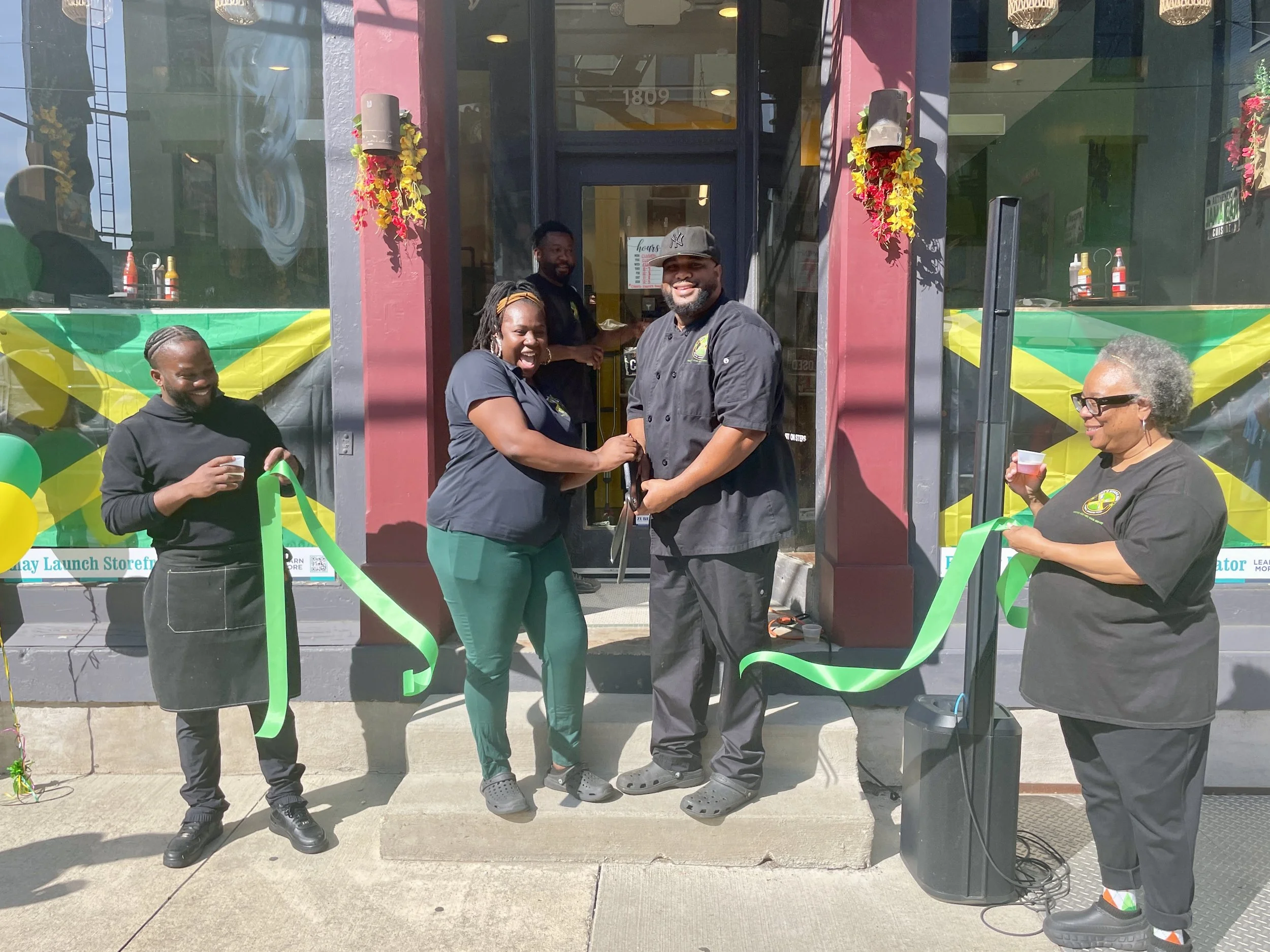 Jay's Nyam and Jam Grand Opening in Findlay Launch Storefront Accelerator