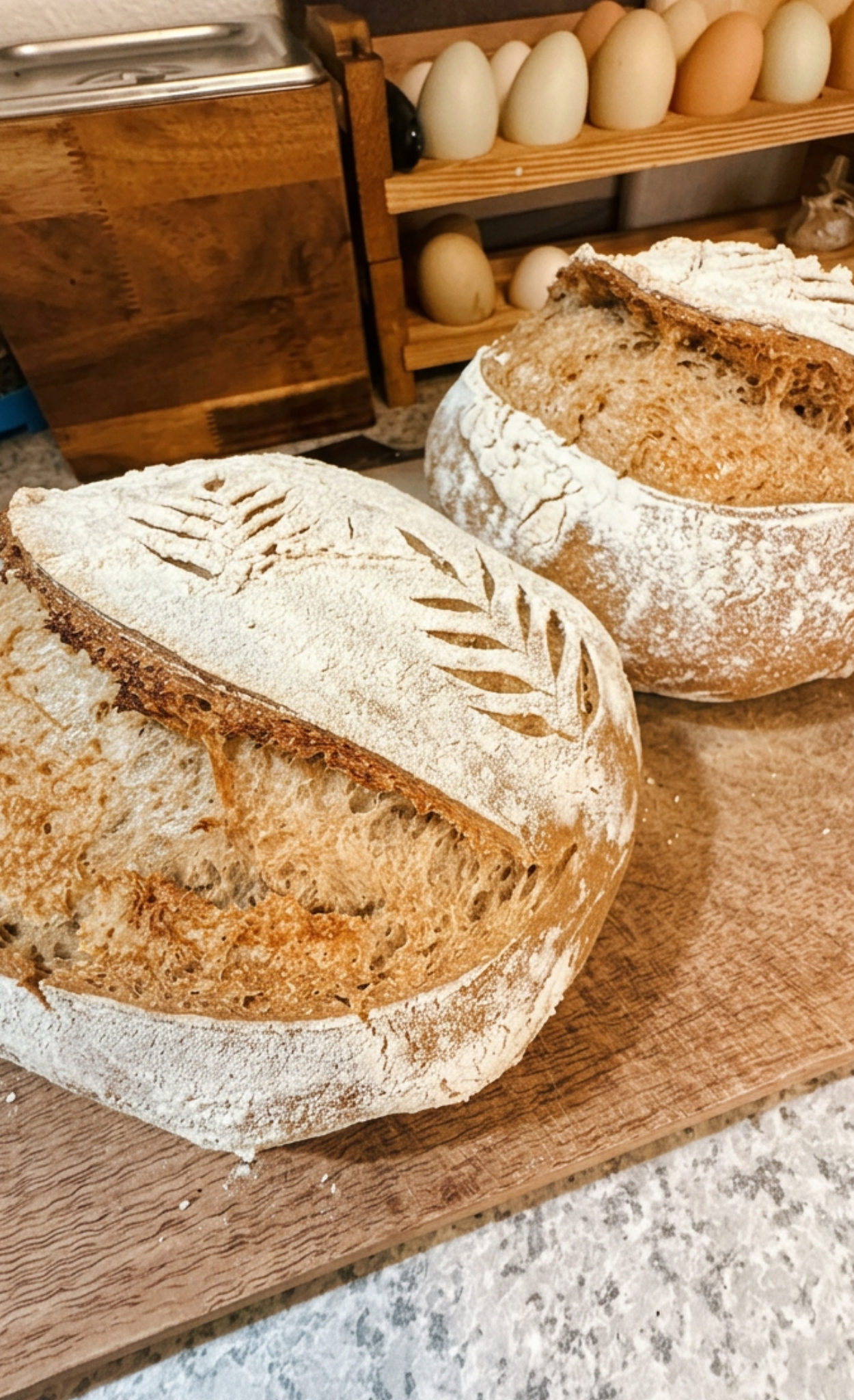 Sourdough loaves